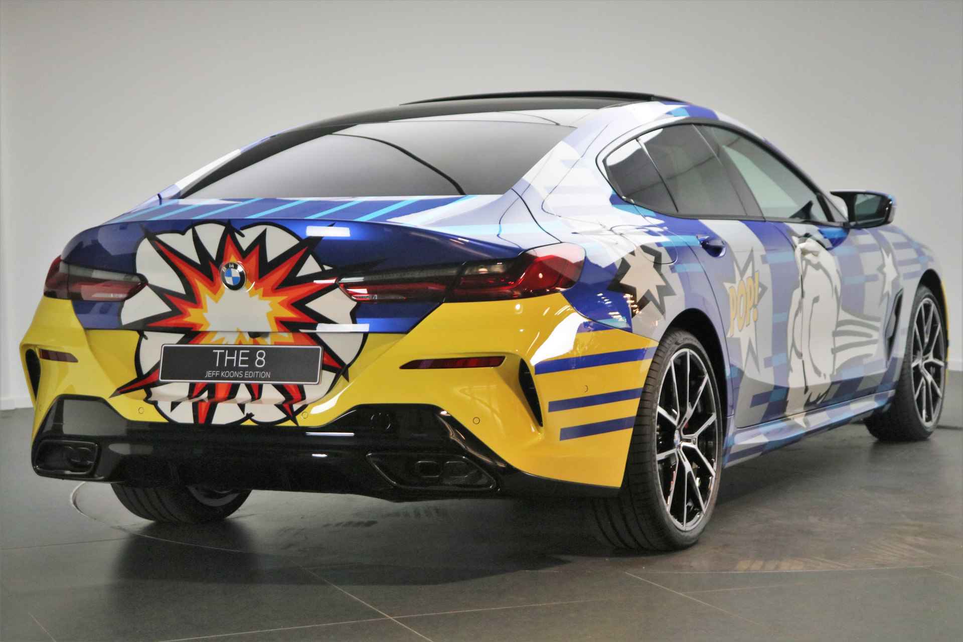 BMW 8 Serie Gran Coupé M850i xDrive Jeff Koons edition High Executive Automaat / Panoramadak / Adaptief M Onderstel Professional / Driving Assistant Professional / Laserlight / Bowers & Wilkins - 4/44