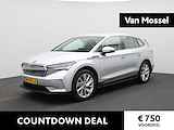 Skoda Enyaq iV 80 77 kWh 204 PK | LED Koplampen | Navigatie | Groot Accupakket | Apple Carplay/Android Auto | Trekhaak | Achteruitrijcamera | Climate Control | Adaptive Cruise Control | Parkeersensoren | Stuurverwarming | Dodehoek detectie | Lichtmetalen Velgen |