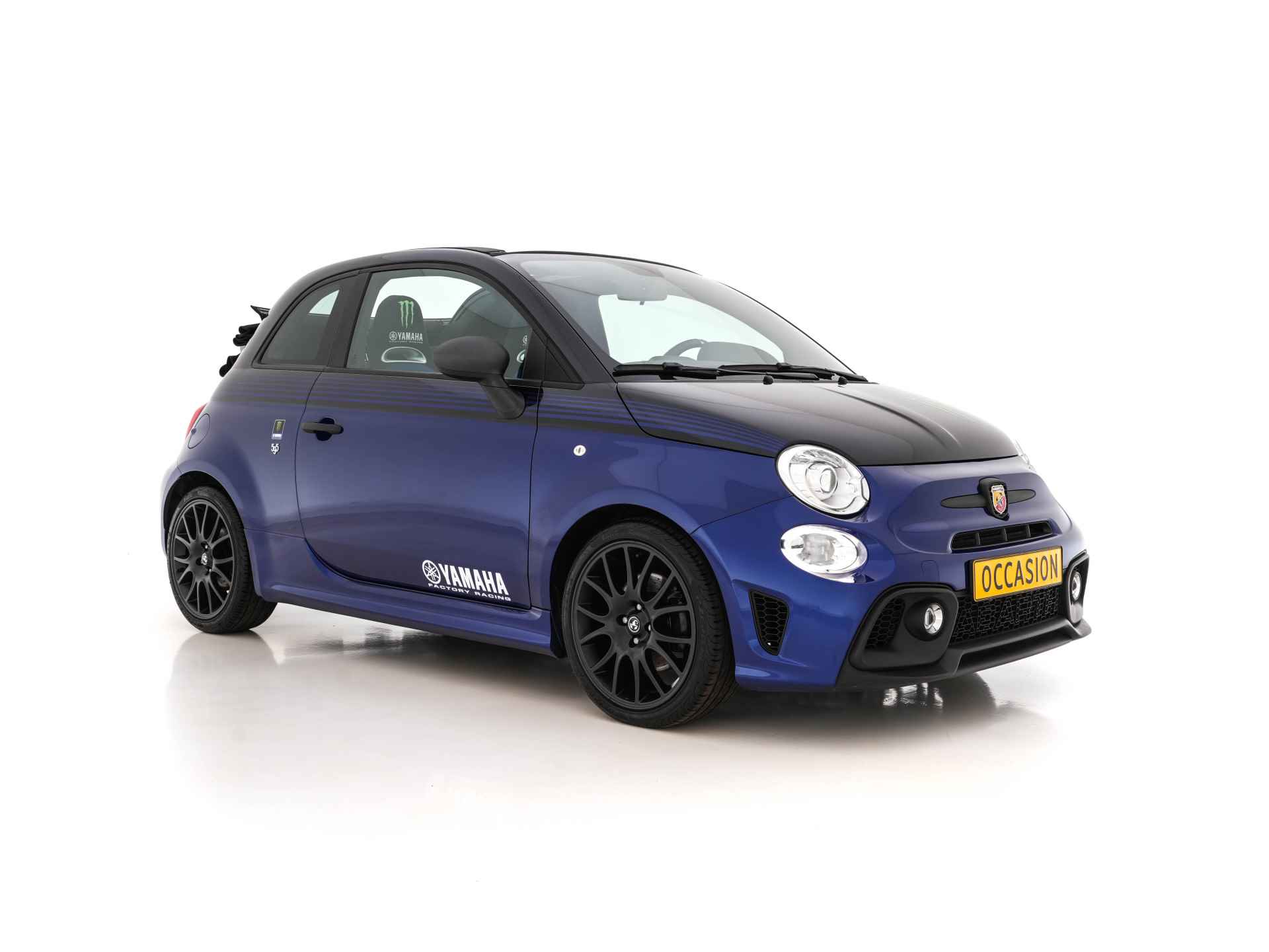 Abarth 500 C 1.4 T-Jet Yamaha Factory Racing Edition Monster [ 1 of 2000 ] *! POCKET-ROCKET ! | NAVI-FULLMAP | XENON | APP.CONNECT | SPORT-EXHAUST | DAB | SPORT-SEATS | 17"ALU*