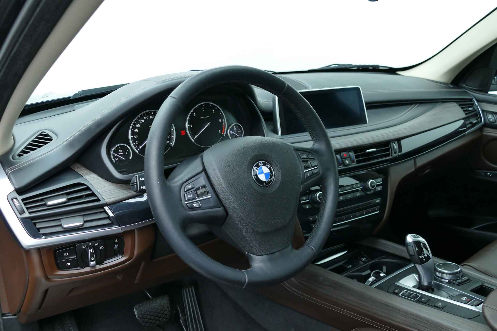 BMW X5 xDrive40d Euro-6 High Executive. Elektrisch glazen panorama-dak En De Rest. - 14/39