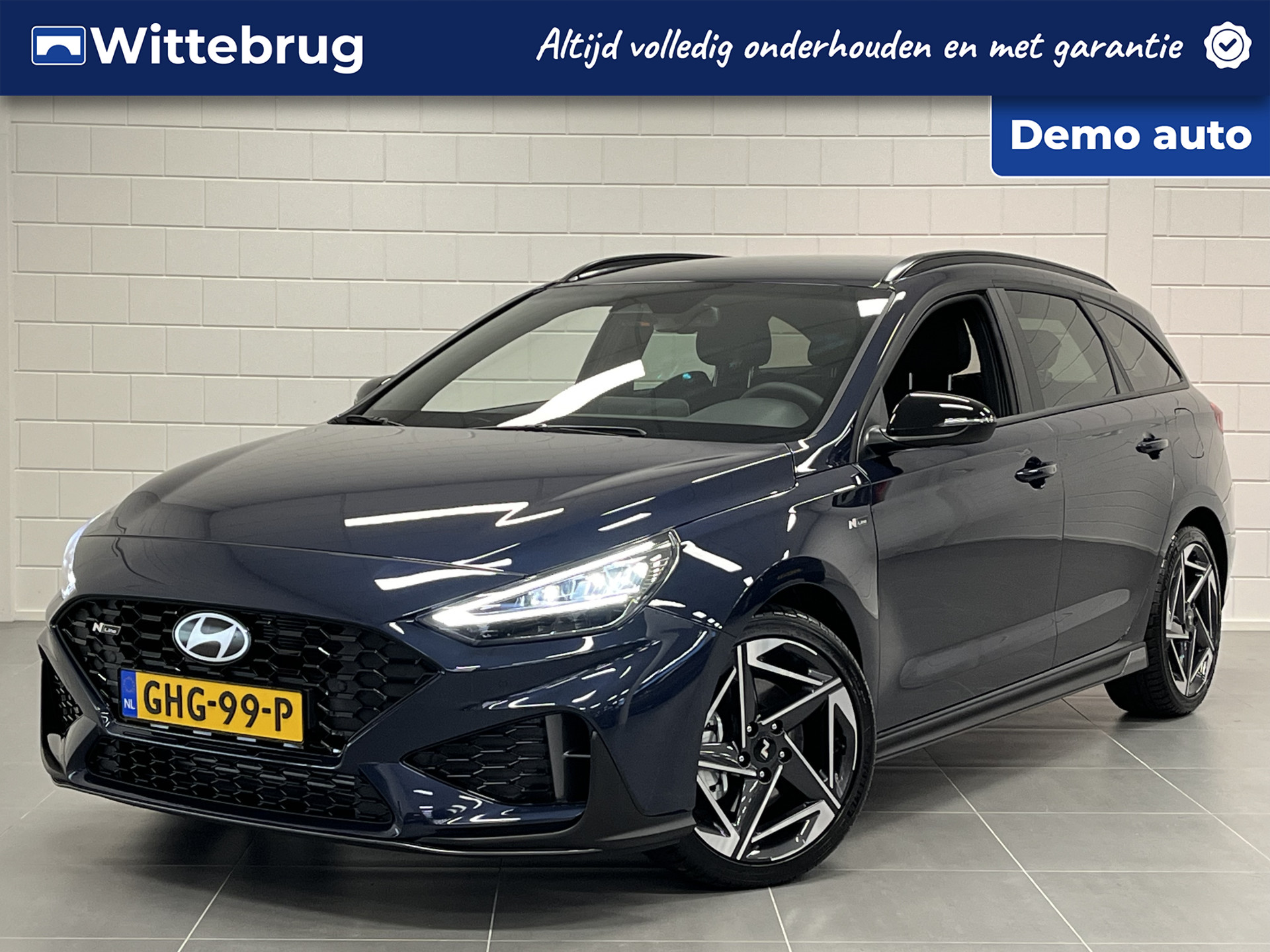 Hyundai i30 Wagon 1.5 T-GDi MHEV N Line STOELVERWARMING | 18 INCH VELGEN | FULL LED | SPORTIEVE STATIONWAGON | DEMOVOORDEEL! | BESCHIKBAAR VANAF 28-11-2024