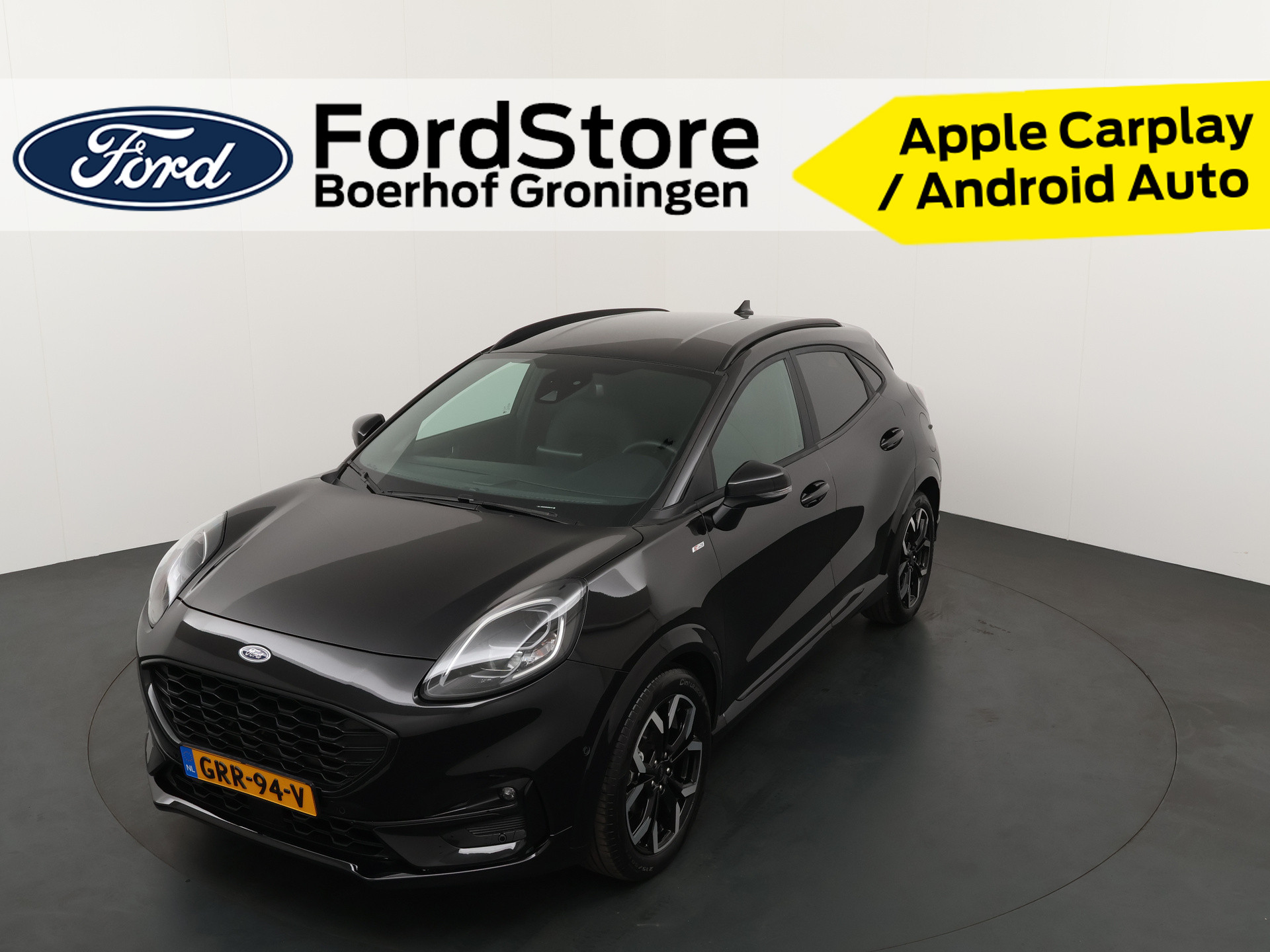 Ford Puma EcoBoost Hybrid 125 pk ST-Line X | Camera | LED | B&O | Half leer | 18" | Apple Carplay | Navi | Cruise