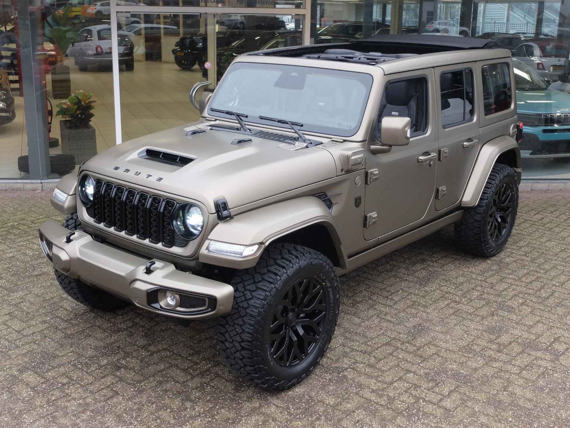 Jeep Wrangler Unlimited 4xe 380 Sahara BRUTE CUSTOM I Plug In Hybrid I Mat BRUTE CUSTOM I Plug In Hybrid I Mat Bronze - 2/47