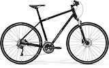 MERIDA Crossway 500 Heren Glossy Black/Mat Silver 59cm XL 2024