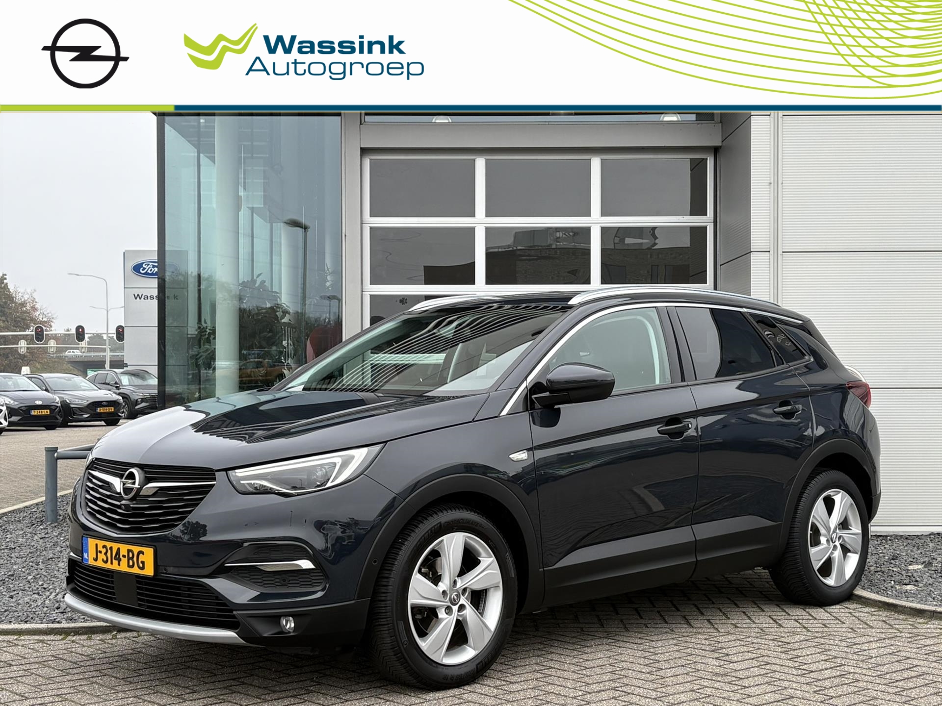 OPEL Grandland X 1.2 Turbo 130pk Ultimate | Afneembare Trekhaak | Navigatie | Cruise Control | 360º Camera | PDC Voor & Achter | Lederen Bekleding |