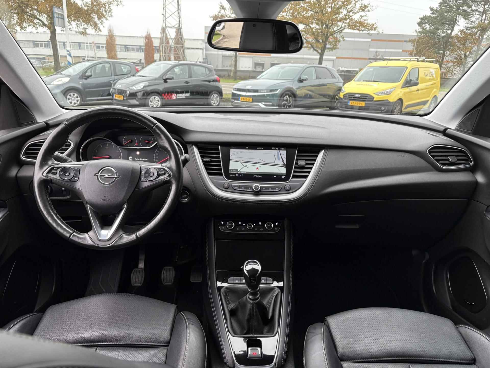 OPEL Grandland X 1.2 Turbo 130pk Ultimate | Afneembare Trekhaak | Navigatie | Cruise Control | 360º Camera | PDC Voor & Achter | Lederen Bekleding | - 12/38