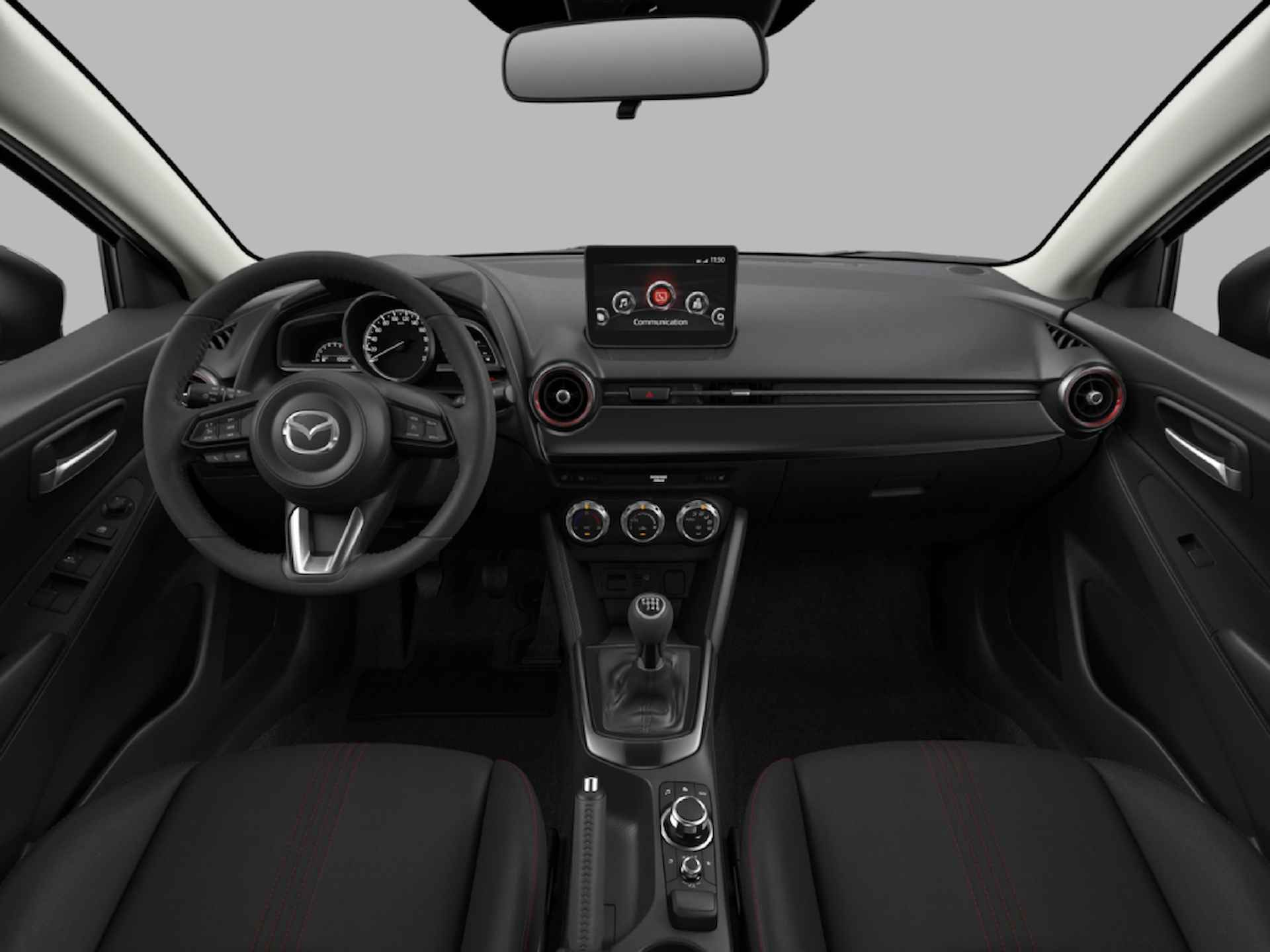 Mazda 2 1.5 e-SkyActiv-G 90PK 6MT Homura | Hoge Korting | Uit voorraad leverbaar | Private Lease vanaf €339,- per maand | - 3/4
