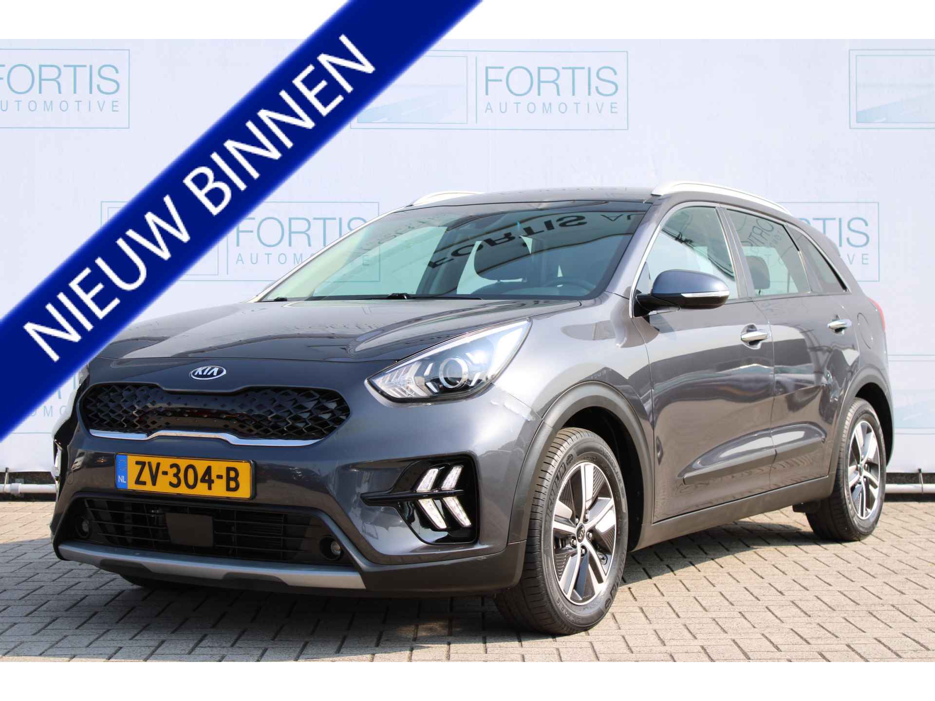 Kia Niro 1.6 GDi Hybrid DynamicLine NL AUTO | HALF LEDER | CAMERA | CARPLAY | - 1/27