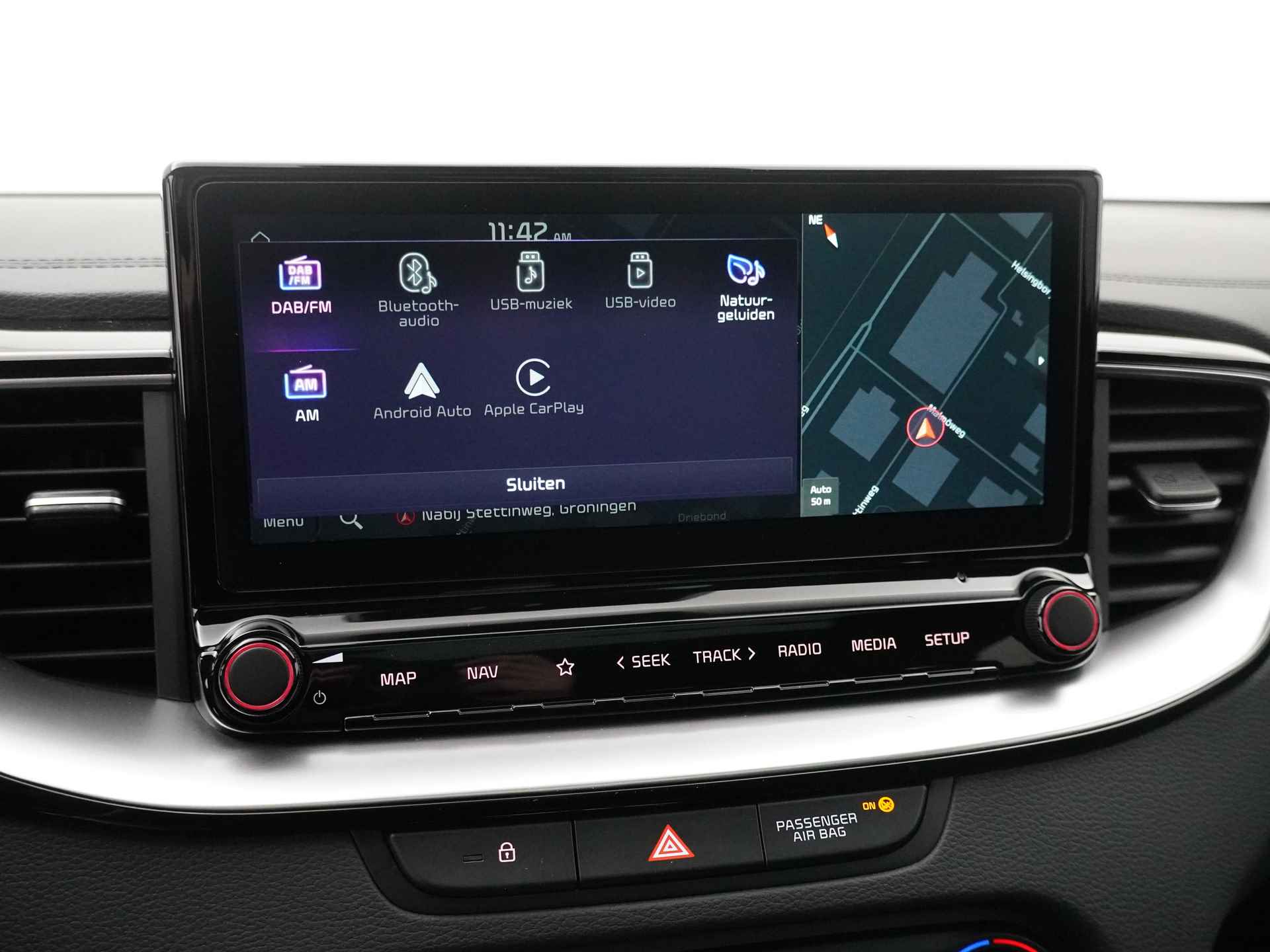 Kia Ceed Sportswagon 1.5 T-GDi GT-Line 160PK - Navigatie - Camera - Leder/alcantara - Stoel- en stuurverwarming - Fabrieksgarantie tot 04-2030 - 25/44