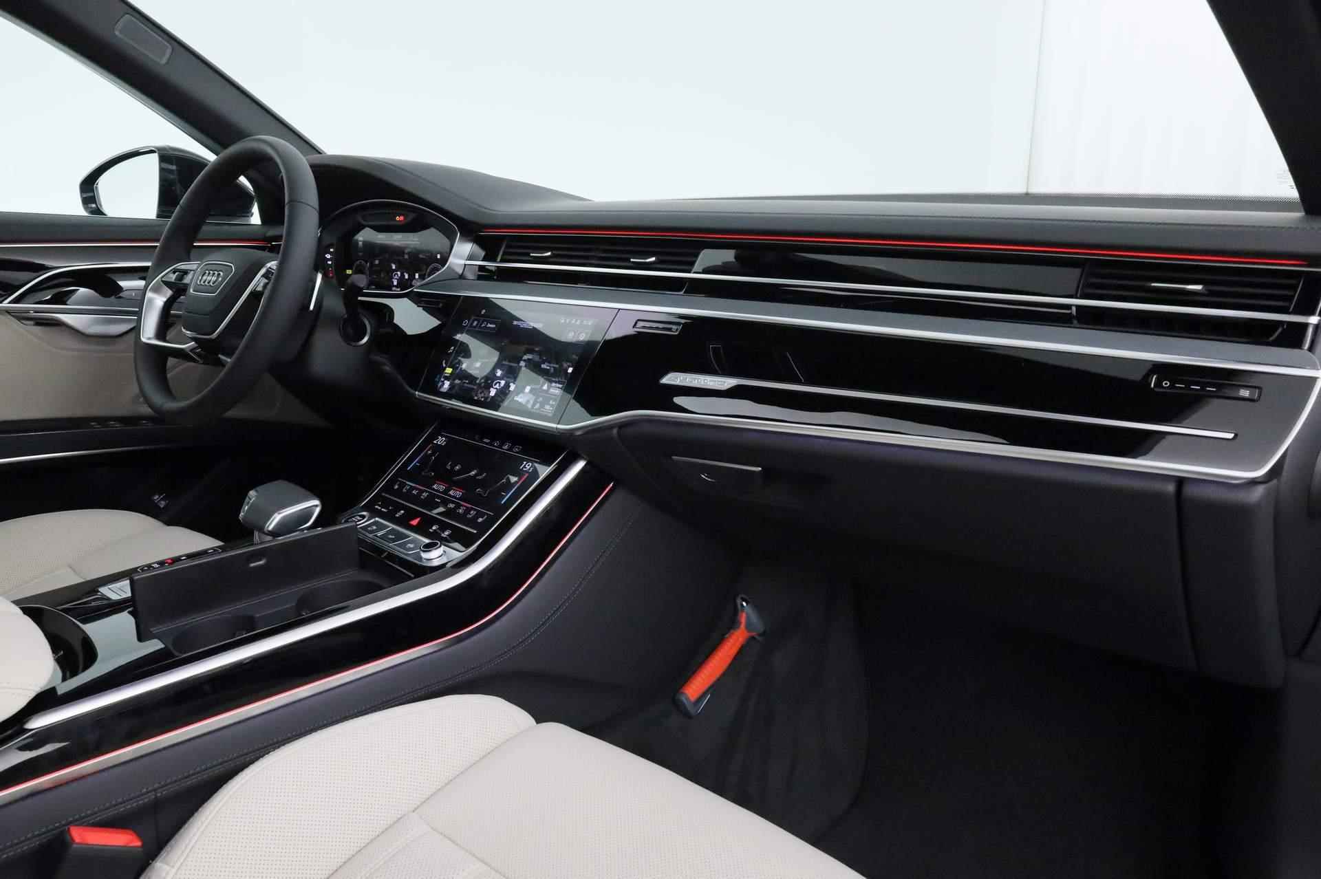 Audi A8 Limousine 60 TFSI e quattro 462PK | Adaptive air suspension | Panoramadak | Stoelventilatie/massage | - 46/54