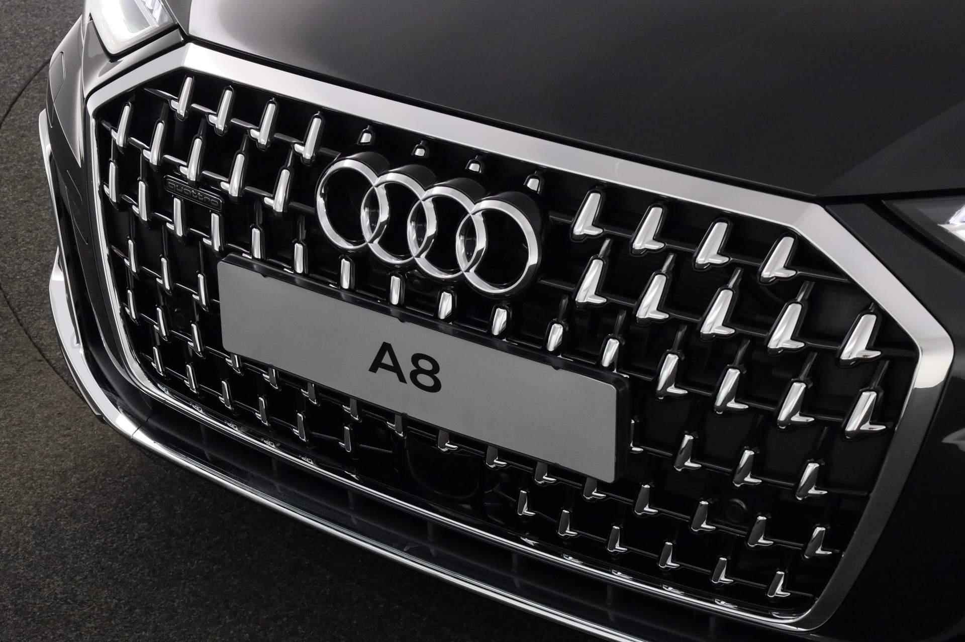 Audi A8 Limousine 60 TFSI e quattro 462PK | Adaptive air suspension | Panoramadak | Stoelventilatie/massage | - 48/54