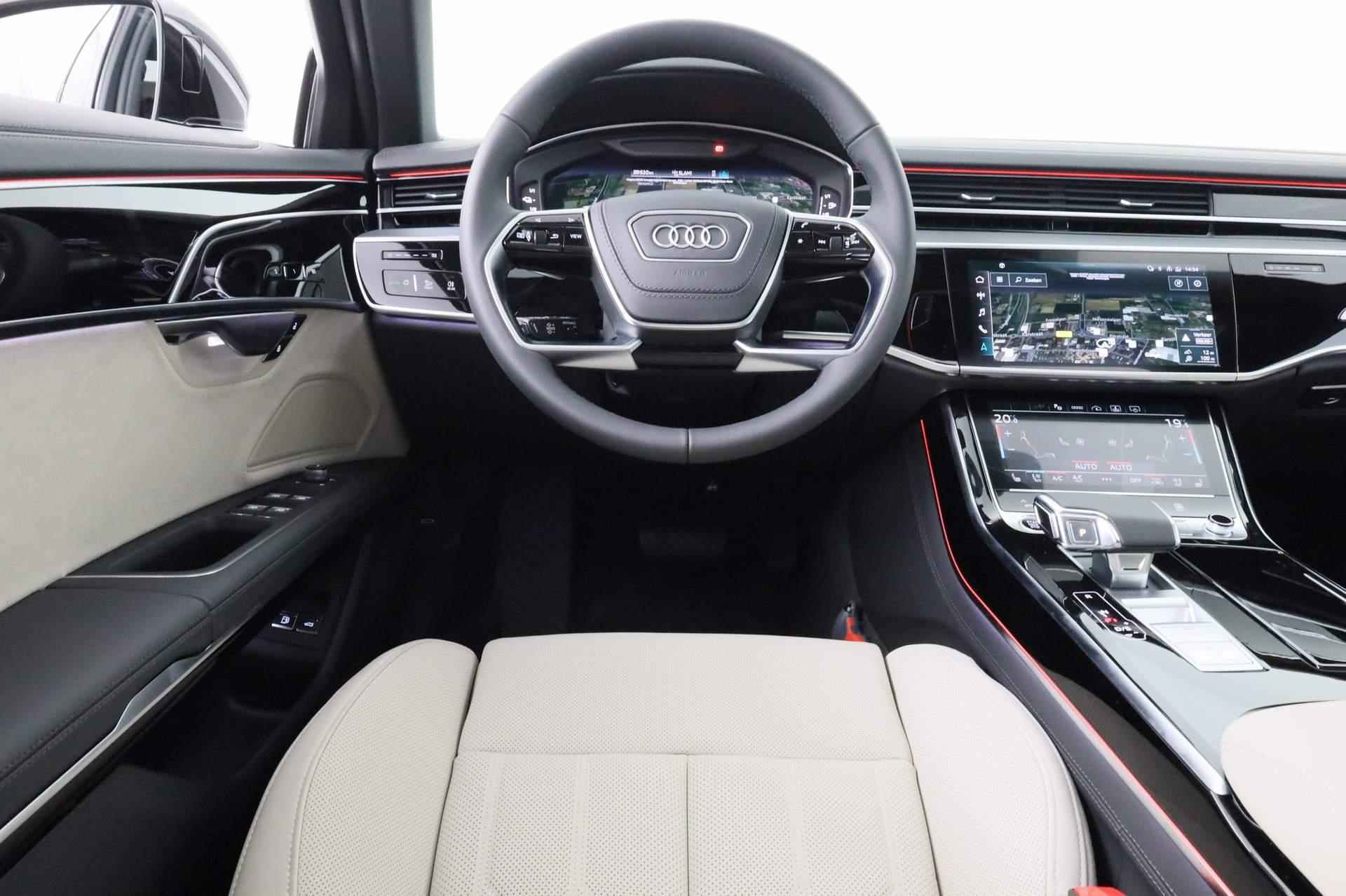 Audi A8 Limousine 60 TFSI e quattro 462PK | Adaptive air suspension | Panoramadak | Stoelventilatie/massage | - 50/54