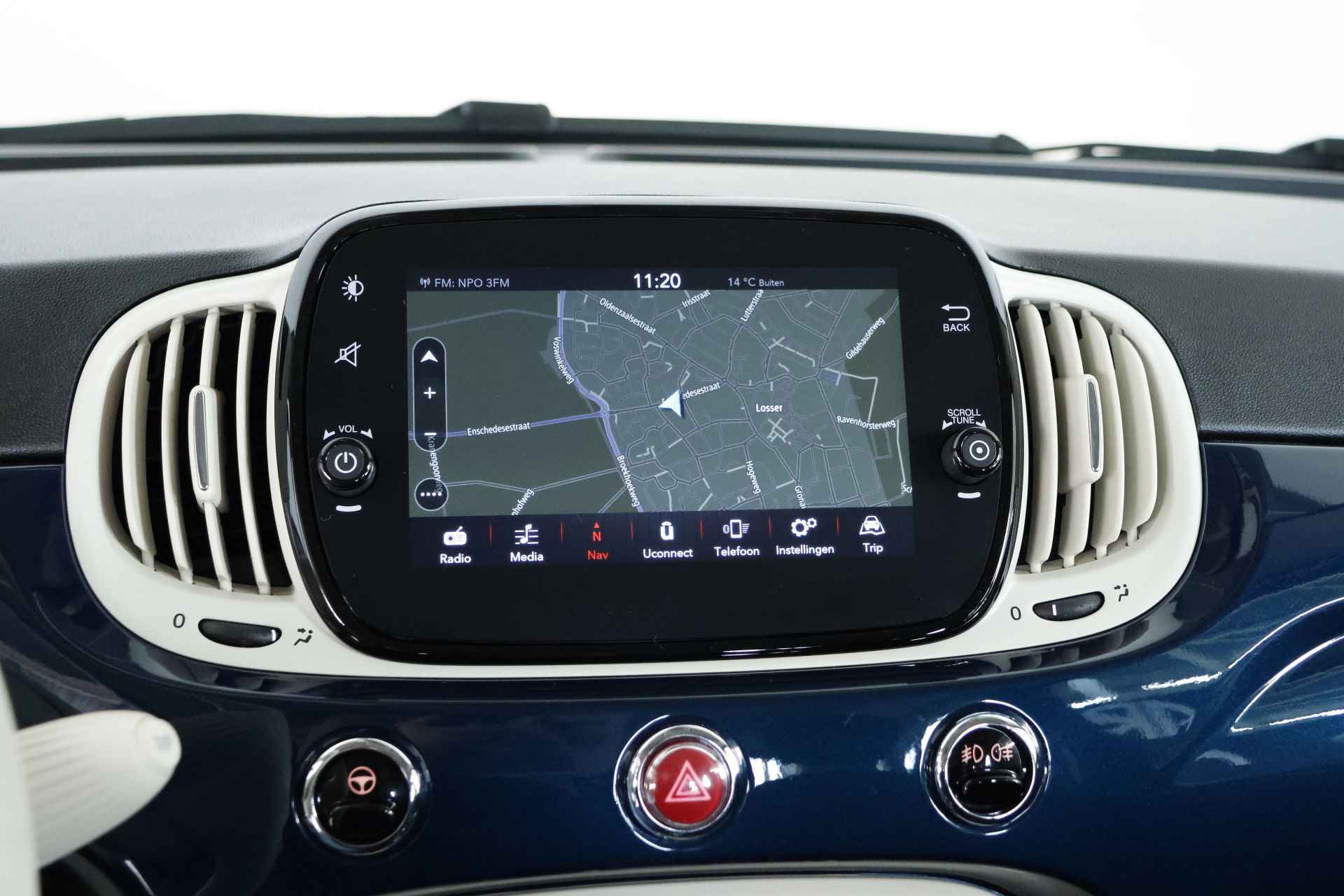 Fiat 500 1.0 Hybrid / Navigatie / Cruisecontrol / Allseason / Bluetooth - 12/22