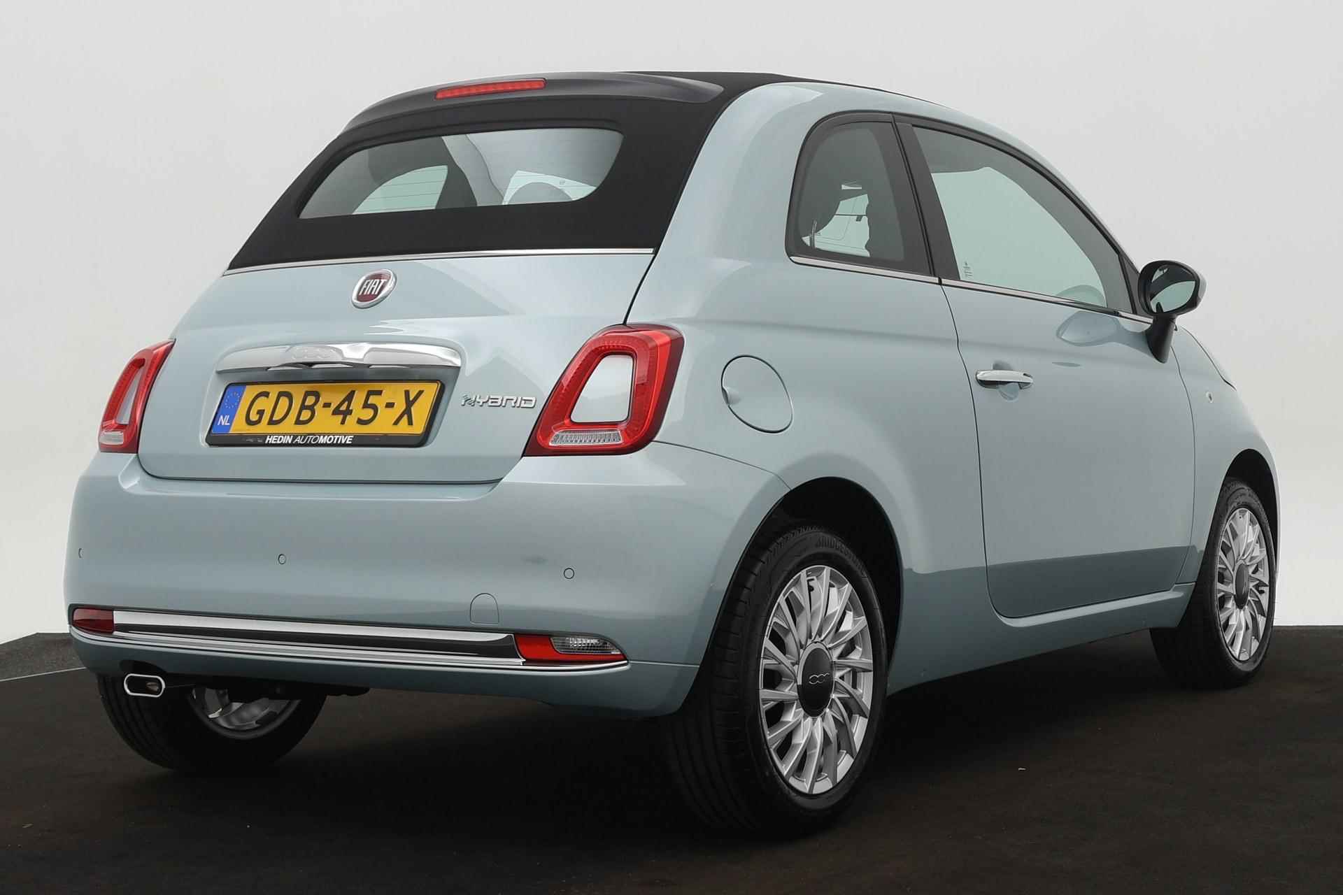 Fiat 500 C 1.0 Hybrid Dolcevita Apple carplay/Android auto | Climate control | Panoramadak - 5/28