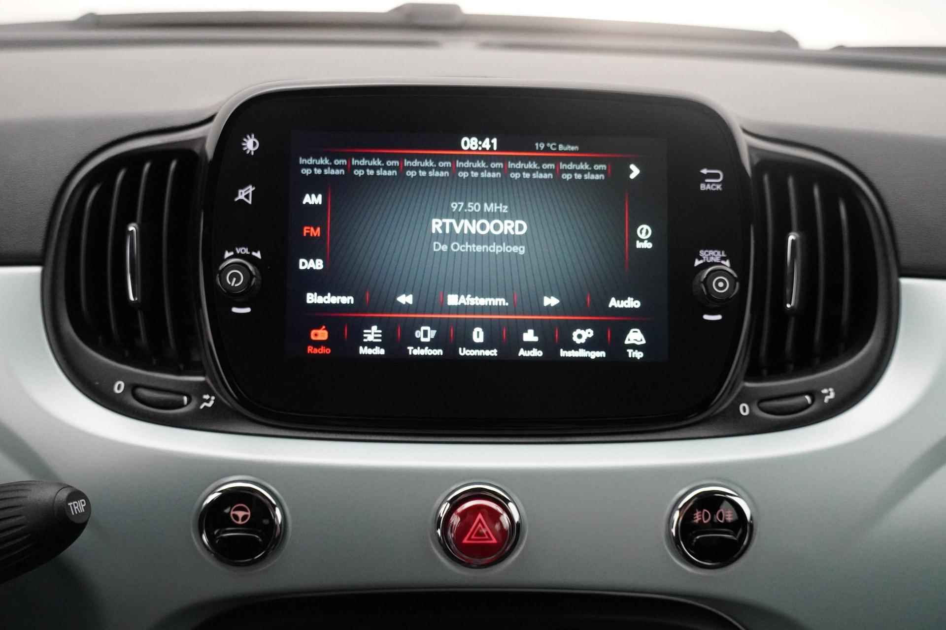 Fiat 500 C 1.0 Hybrid Dolcevita Apple carplay/Android auto | Climate control | Panoramadak - 15/28