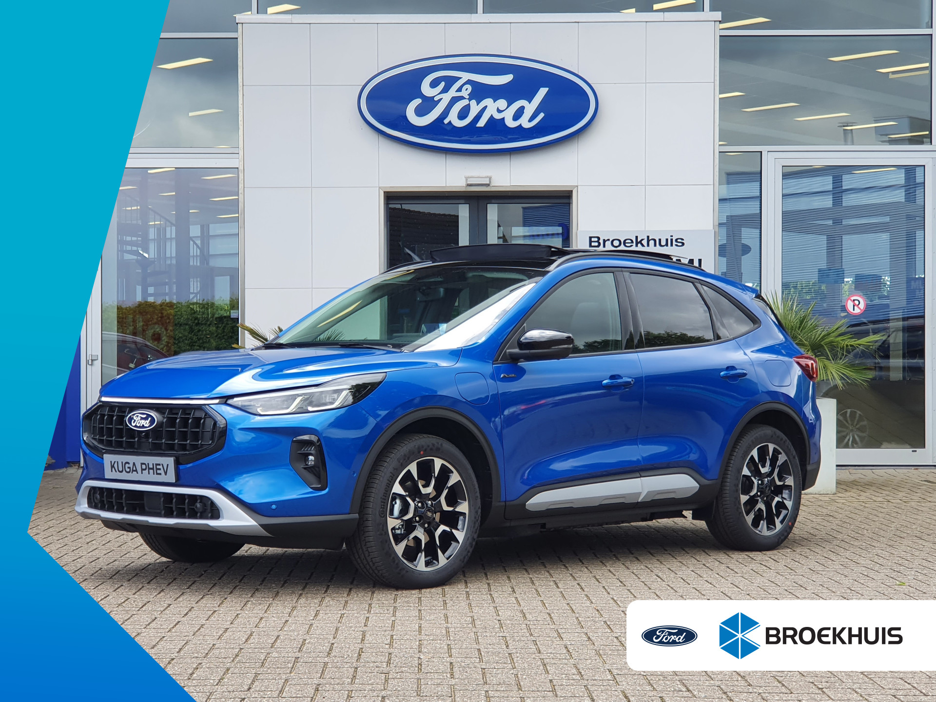 Ford Kuga 2.5 PHEV Active X | Uit voorraad leverbaar! | 2100 KG Trekgewicht |