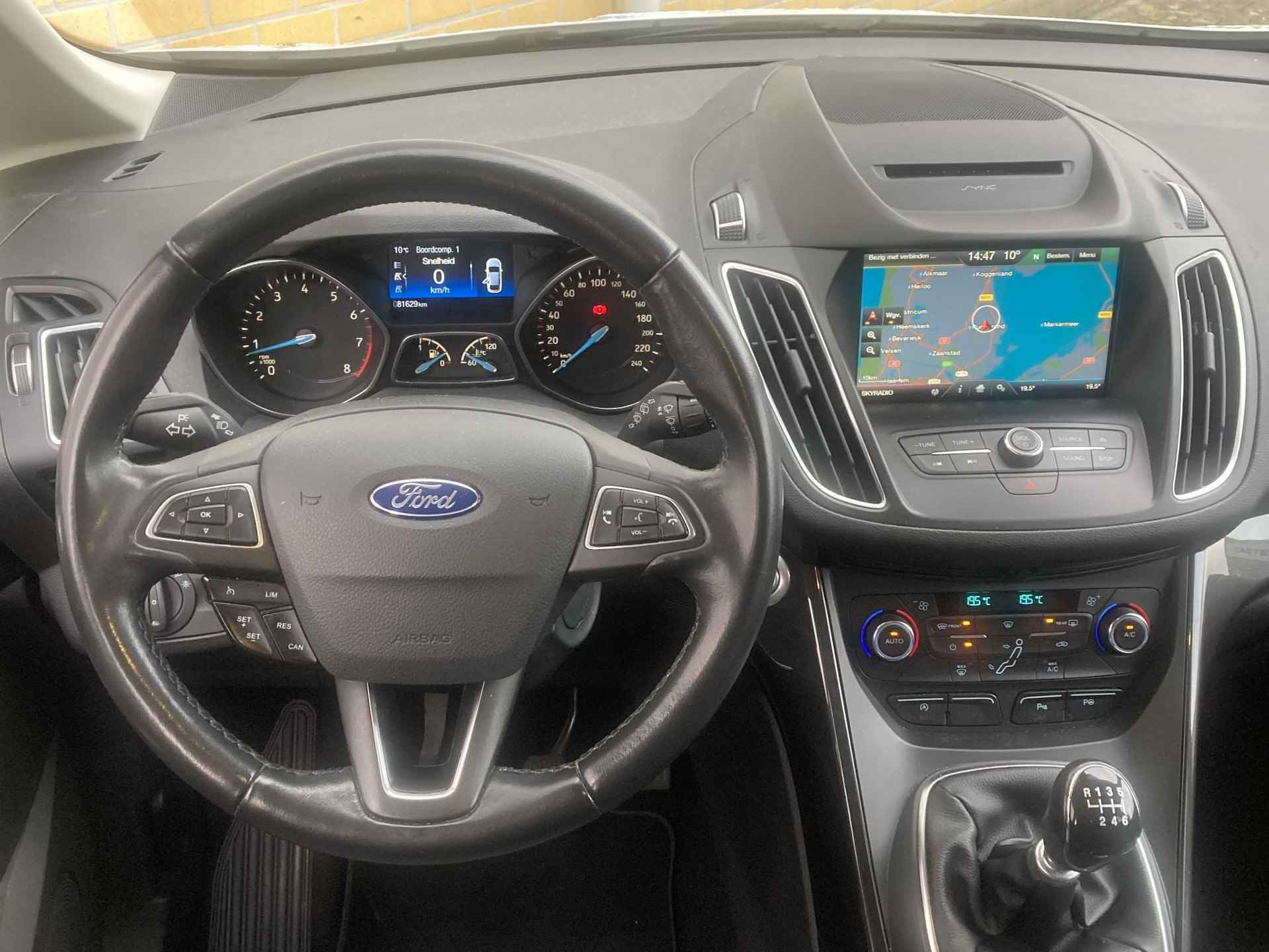 Ford C-Max 1.5 150pk Titanium-navi-trekhaak 1500kg geremd - 10/24