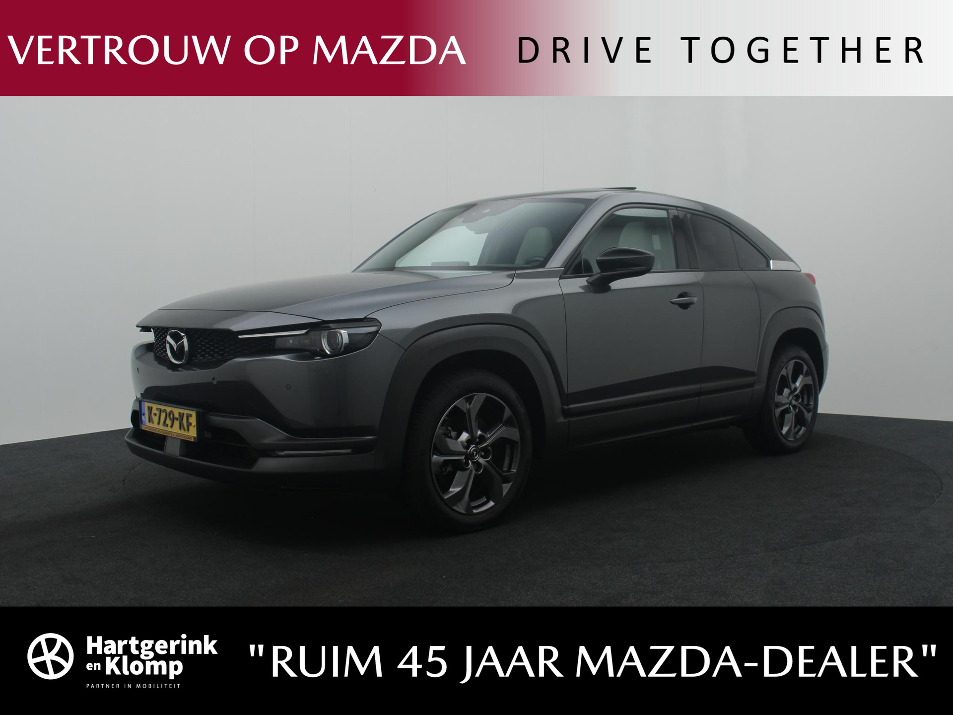 Mazda MX-30 e-SkyActiv EV Luxury : dealer onderhouden - 8% bijtelling tot 12-2025 | €2.000,- subsidie bij viaBOVAG.nl