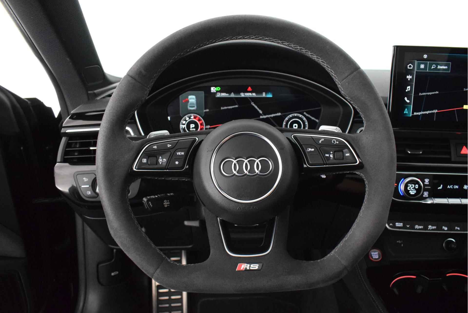 Audi RS5 Coupé 2.9 TFSI 450pk quattro NL Auto 360Camera Keyless Laser Led Head-Up B&O Massage Panoramadak Navigatie - 15/60