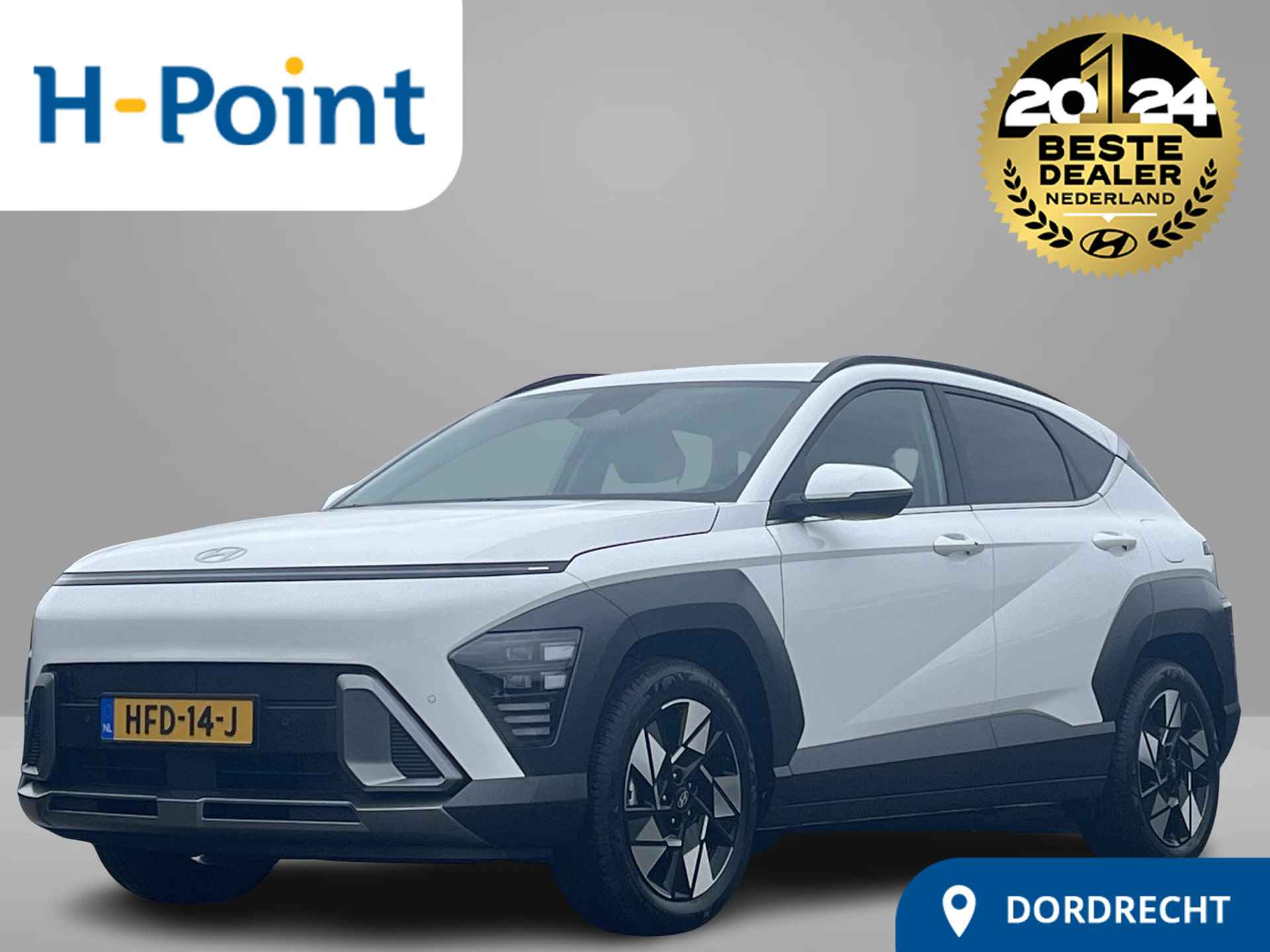 Hyundai Kona 1.6 GDI HEV Comfort Smart |€3438 KORTING|PER 15-06-2025 BESCHIKBAAR|CAMERA|SENSOREN|DODEHOEKDETECTIE|NAVIGATIE|