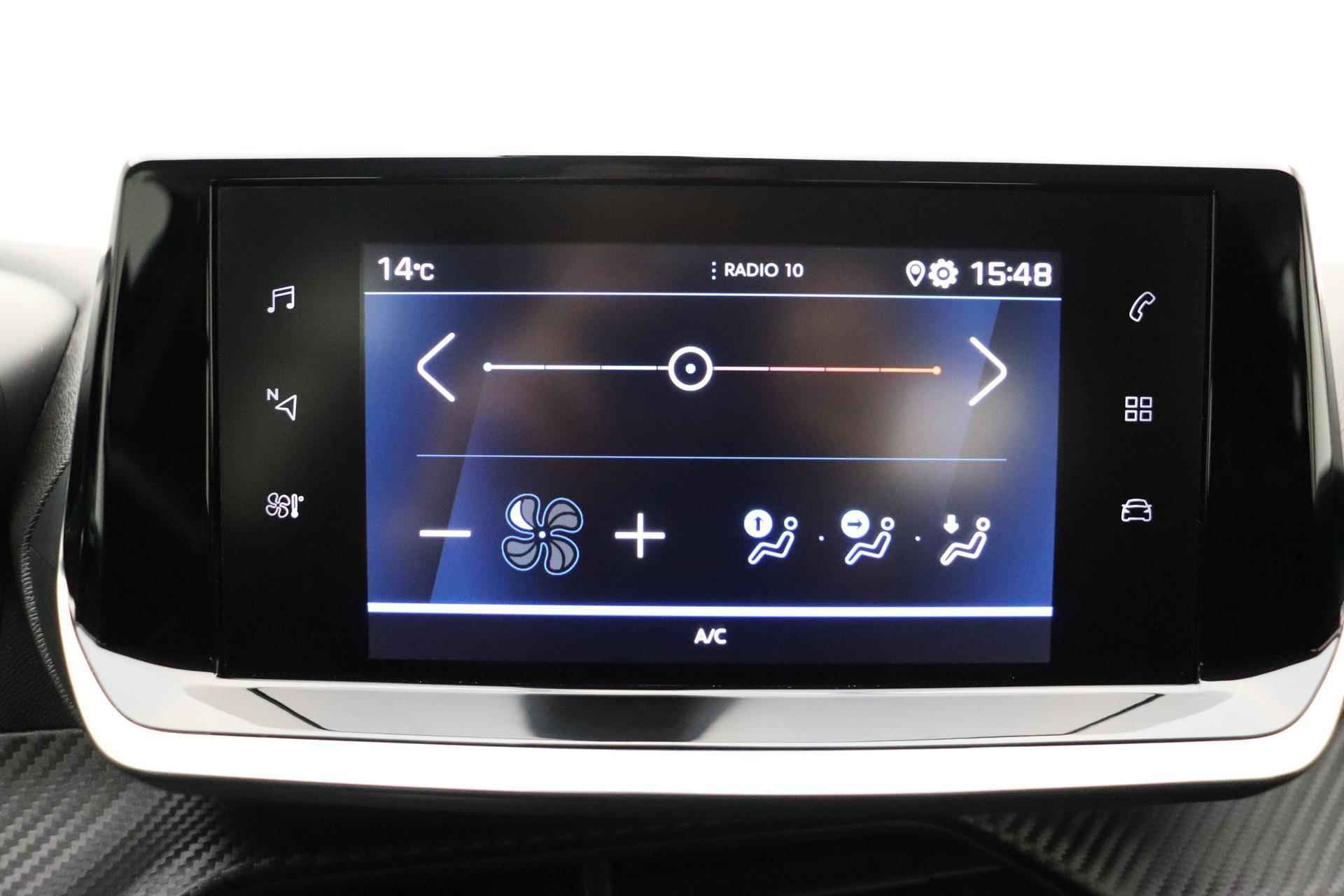 Peugeot 208 1.2 PureTech Active | Apple Carplay/Android Auto | Parkeersensor achter | Voorstoelen verwarmd | LED dagrijverlichting | Cruise control | Airco - 21/27