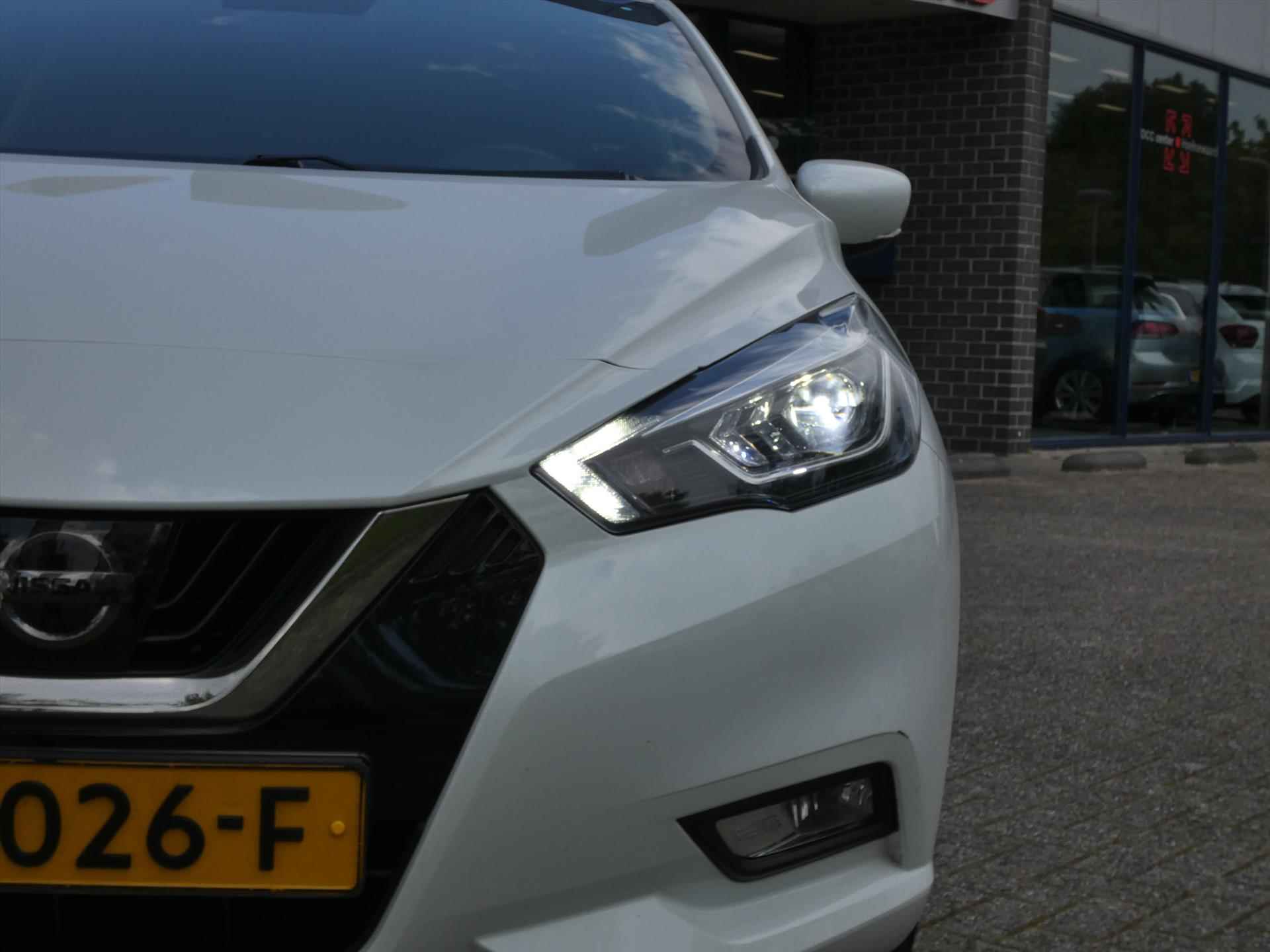 NISSAN Micra 0.9 IG-T 90pk N-Connecta Sport | Leder | Navi + Camera | Led | - 15/35