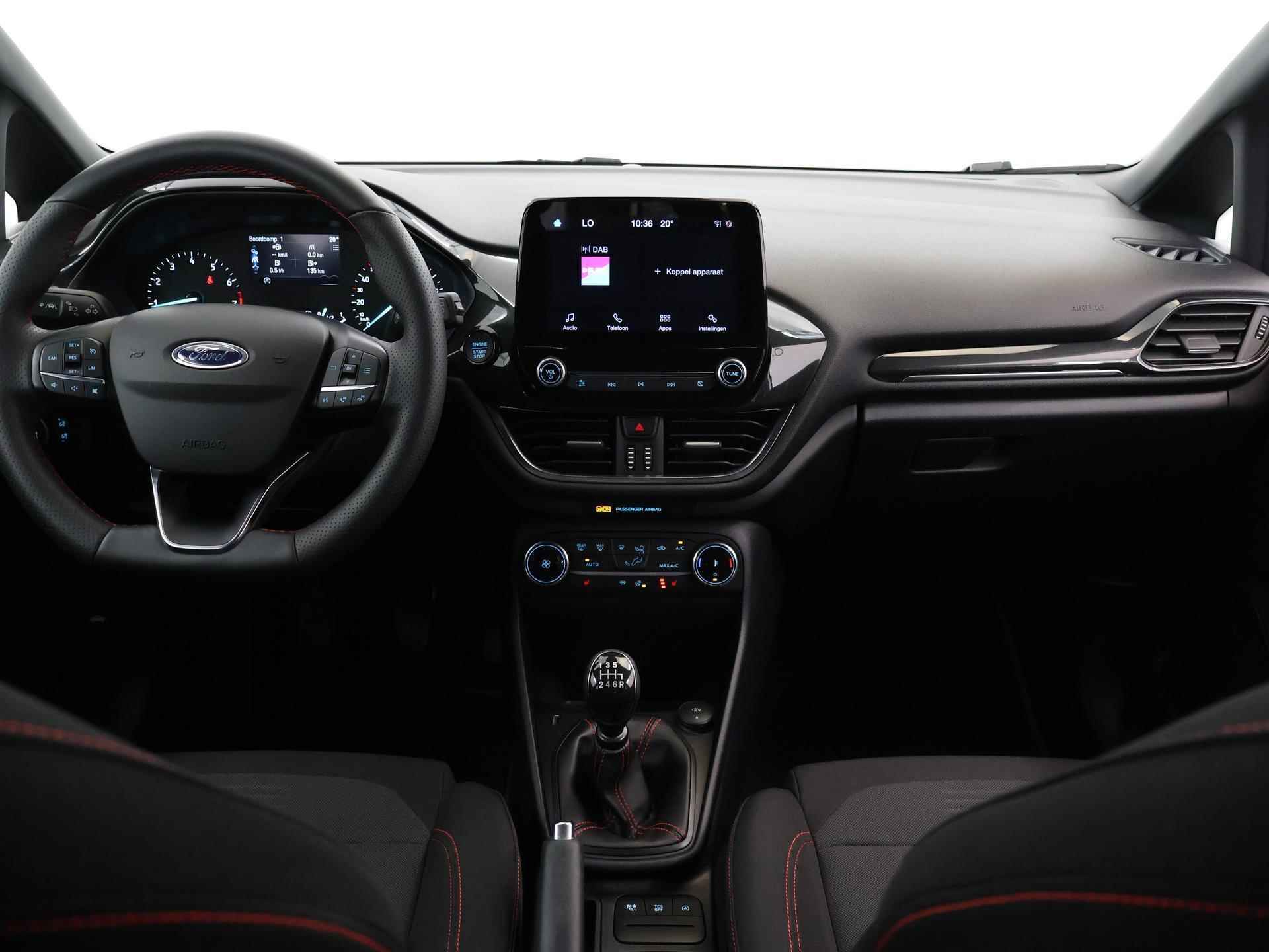 Ford Fiesta 1.0 EcoBoost Hybrid ST-Line | Winterpack | Parkeerassistent | LED koplampen | Climate Control | - 9/38