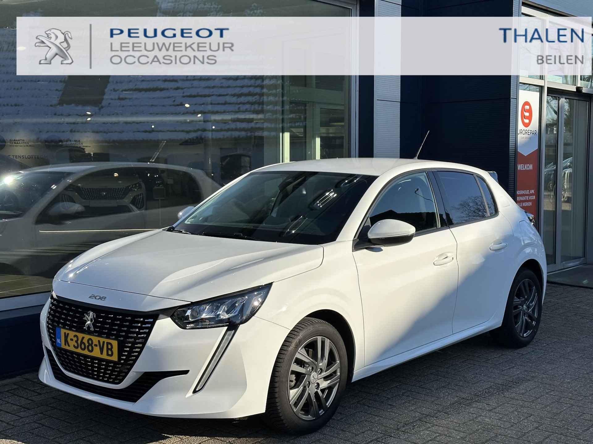 Peugeot 208 1.2 Turbo 100 PK Allure Pack | Automaat | Keyless Start | Navigatie via Telefoon | LED Verlichting | Camera | Parkeersensoren | All Season Banden | Digitaal Dashboard | Lichtmetalen Velgen |