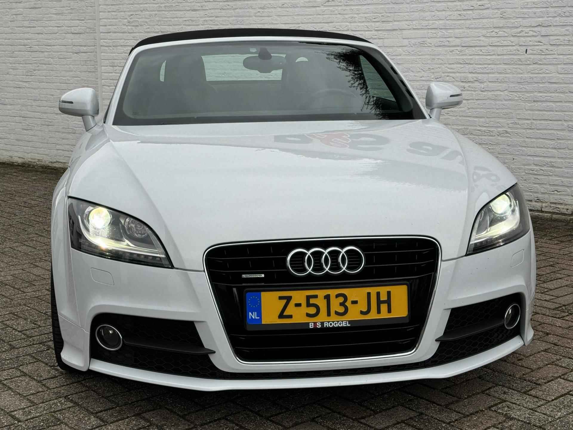 Audi TT ROADSTER 2.0 TFSI quattro Advance Sport S-line Xenon Two-tone leder 18 inch Lm velgen Automaat Navigatie - 25/45