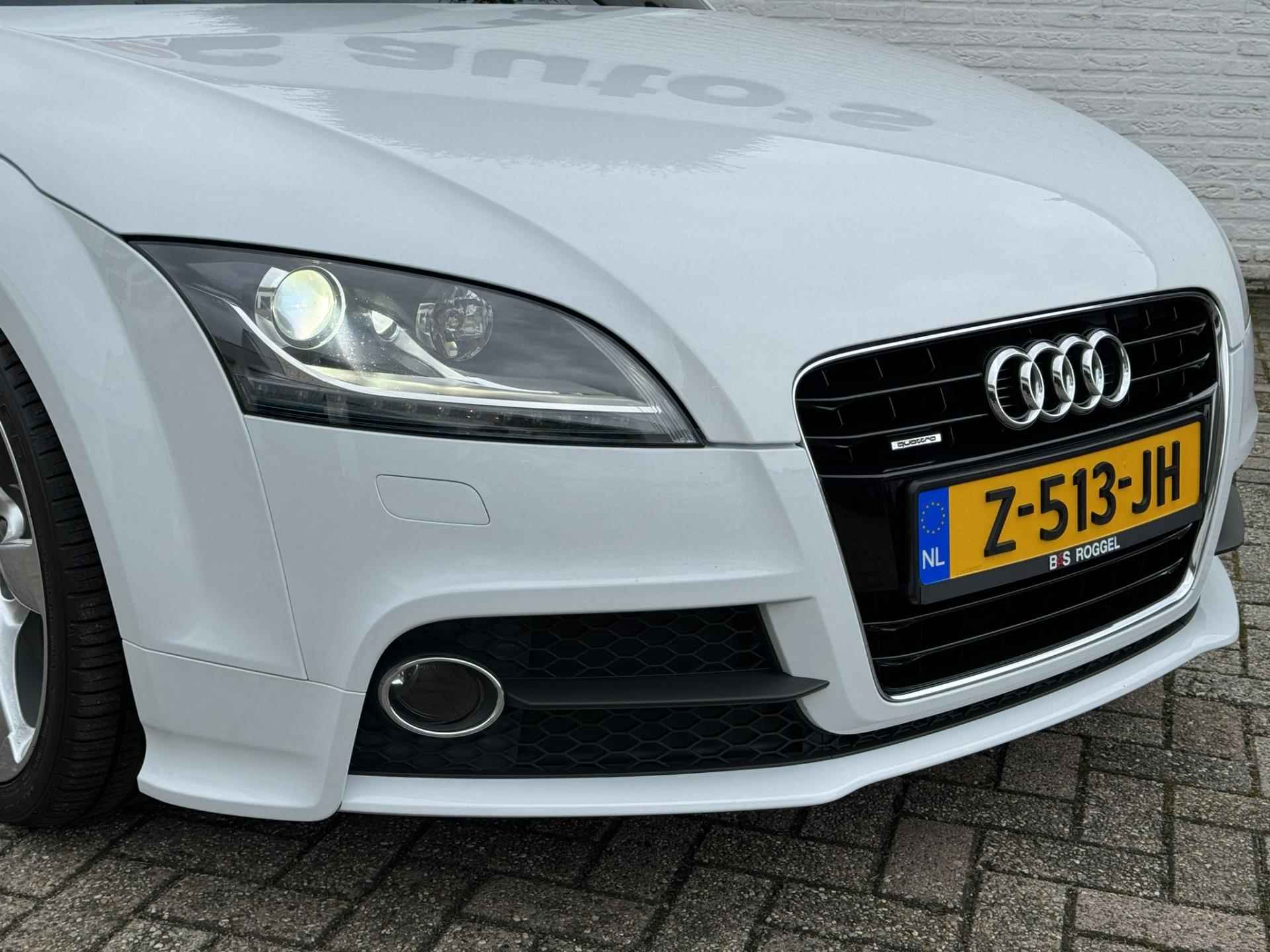 Audi TT ROADSTER 2.0 TFSI quattro Advance Sport S-line Xenon Two-tone leder 18 inch Lm velgen Automaat Navigatie - 28/45