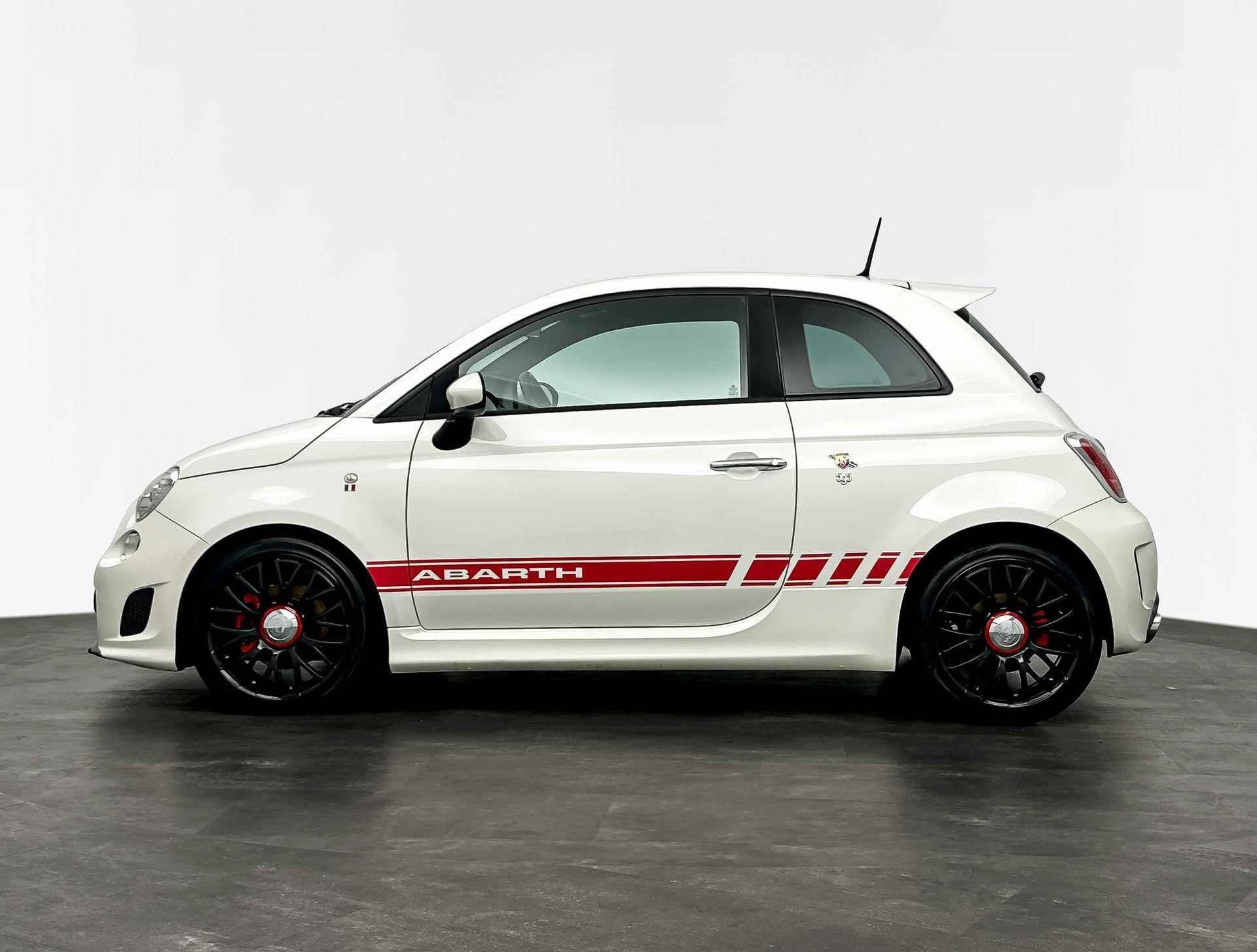 Abarth 595 1.4 T-Jet Turismo | Sportstoelen | Rood-Leder | Xenon | PDC | - 8/25