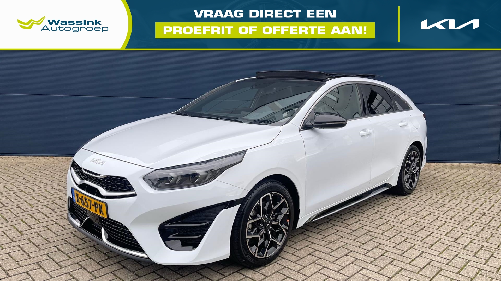 KIA Proceed 1.0 T-GDi 120pk GT-Line | Navigatie | Camera | Schuif-/Kanteldak | Elek. Achterklep | Apple Carplay |