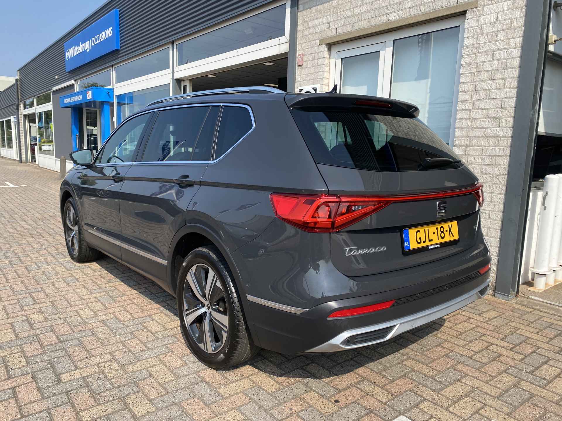 SEAT Tarraco 1.4 TSI e-Hybrid PHEV Xcellence / AUTOMAAT/ TREKHAAK/ CAMERA/ PARK. SENSOREN/ DODE HOEK/ LED/ KEYLESS/ STUUR VERWARM./ ADAPT. CRUISE/ APP CONNECT/ NAVI/ CLIMA/ DAB/ 19" LMV/ - 6/57