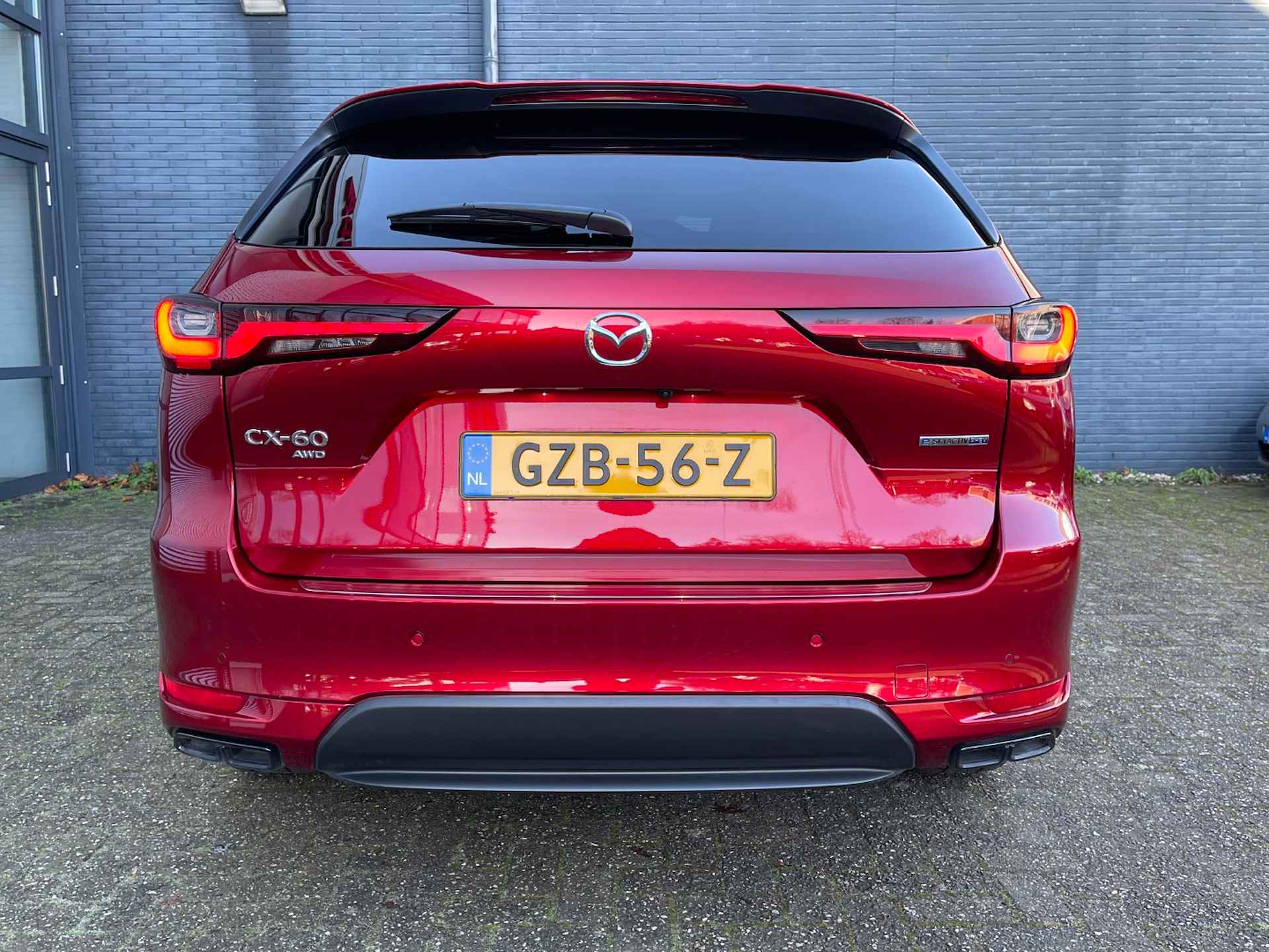 MAZDA Cx-60 2.5 E-Skyactiv PHEV 327pk Aut Homura Plus | Panoramic Pack | Wegklapbare Trekhaak 2500kg | BOSE Audio | Elec. Klep | 360 View Camera | Headup Display - 12/54