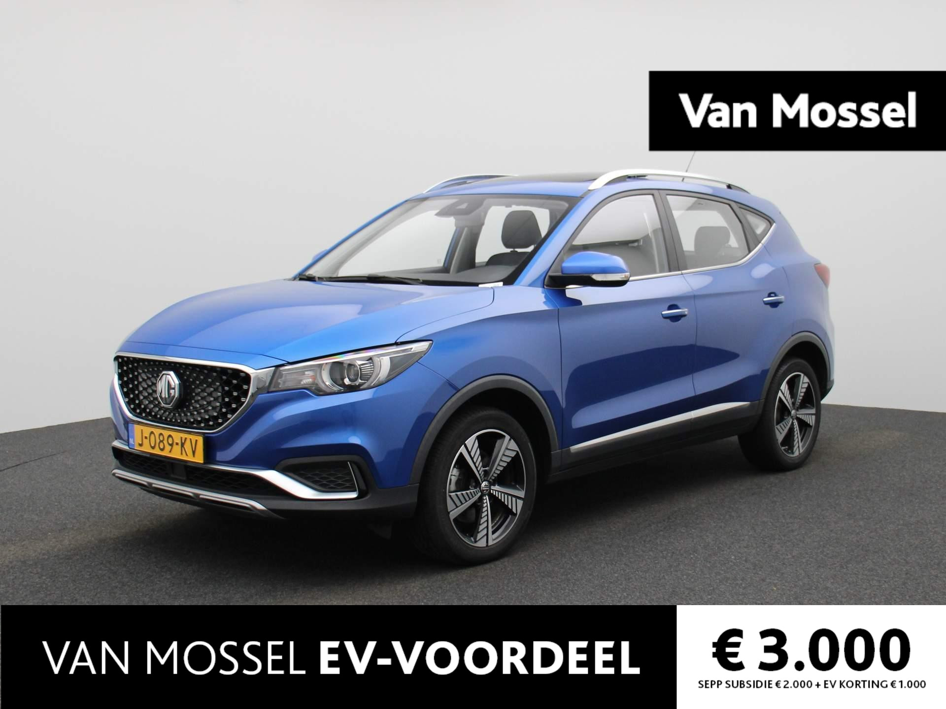 MG ZS EV Luxury 45 kWh | Leder | Navigatie | Panoramadak | Parkeersensoren