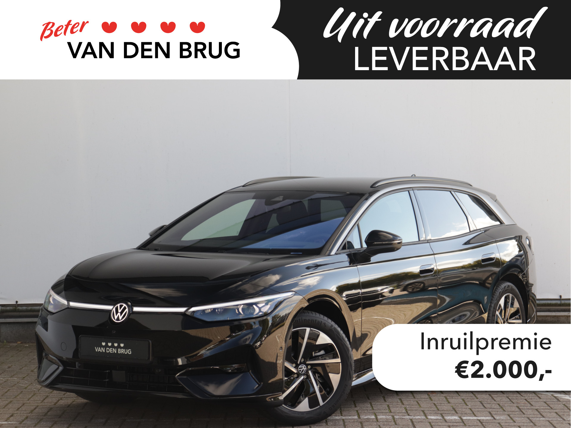 Volkswagen ID.7 Tourer Pro Business 77 kWh 286pk | Trekhaak | Navigatie | 360-Camera | Stoel- en Stuurverwarming | Massagefunctie |