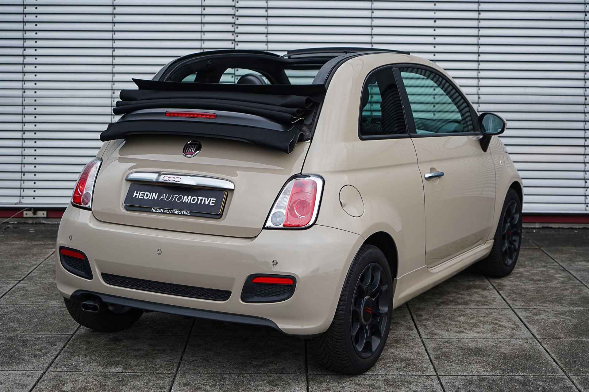 Fiat 500 C 0.9 TwinAir Turbo 500S | Cabrio | Cappuccino | Bluetooth | Digitale Teller | Parkeersensoren | 16'' Velgen - 2/23