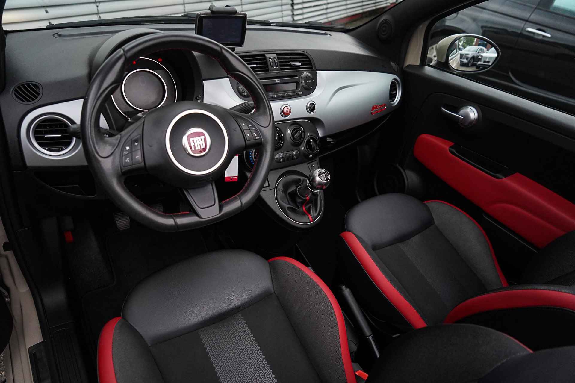 Fiat 500 C 0.9 TwinAir Turbo 500S | Cabrio | Cappuccino | Bluetooth | Digitale Teller | Parkeersensoren | 16'' Velgen - 4/23