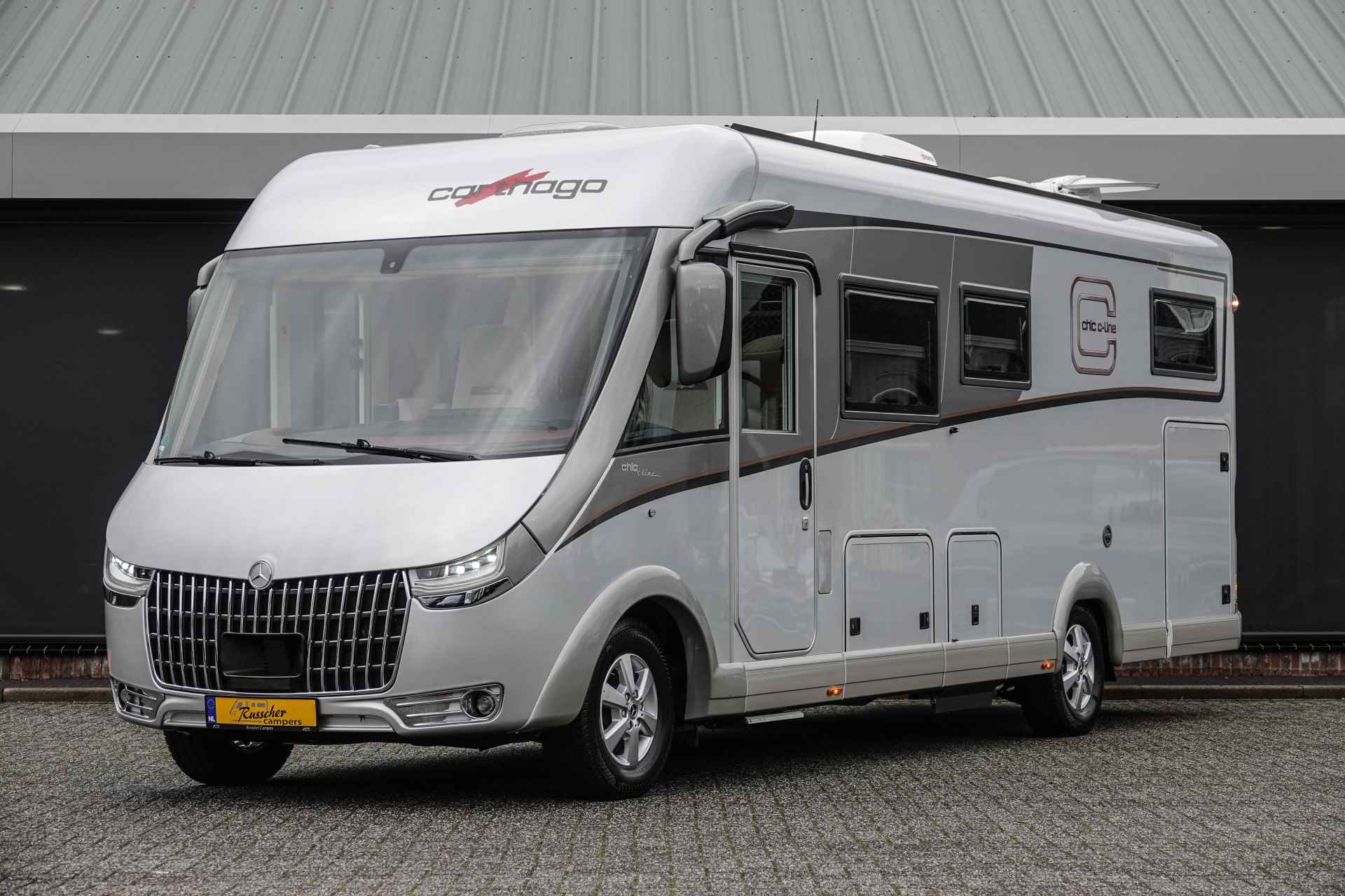 Carthago CHIC C-LINE 4.9 | 180Pk Automaat Mercedes | Luchtvering | Levelsysteem | Lithium Accu's - 97/97