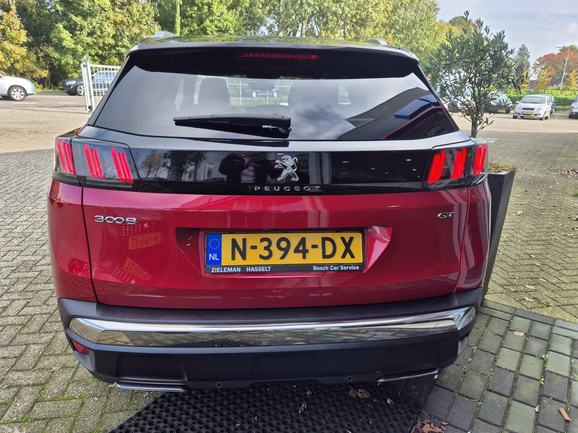 Peugeot 3008  1.2 PureTech 130 pk GT EAT8 Automaat - Schuifdak - Elek achterklep - Stoelverwarming - 4/22