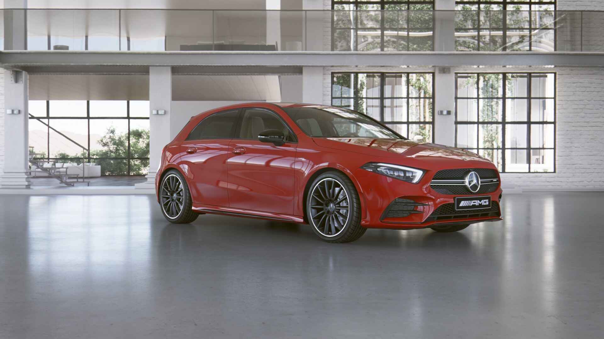 Mercedes-Benz A-klasse AMG 35 4MATIC Edition 1 | AMG | Night | Elektrische trekhaak | Lederen bekleding | Adaptief onderstel | - 10/14