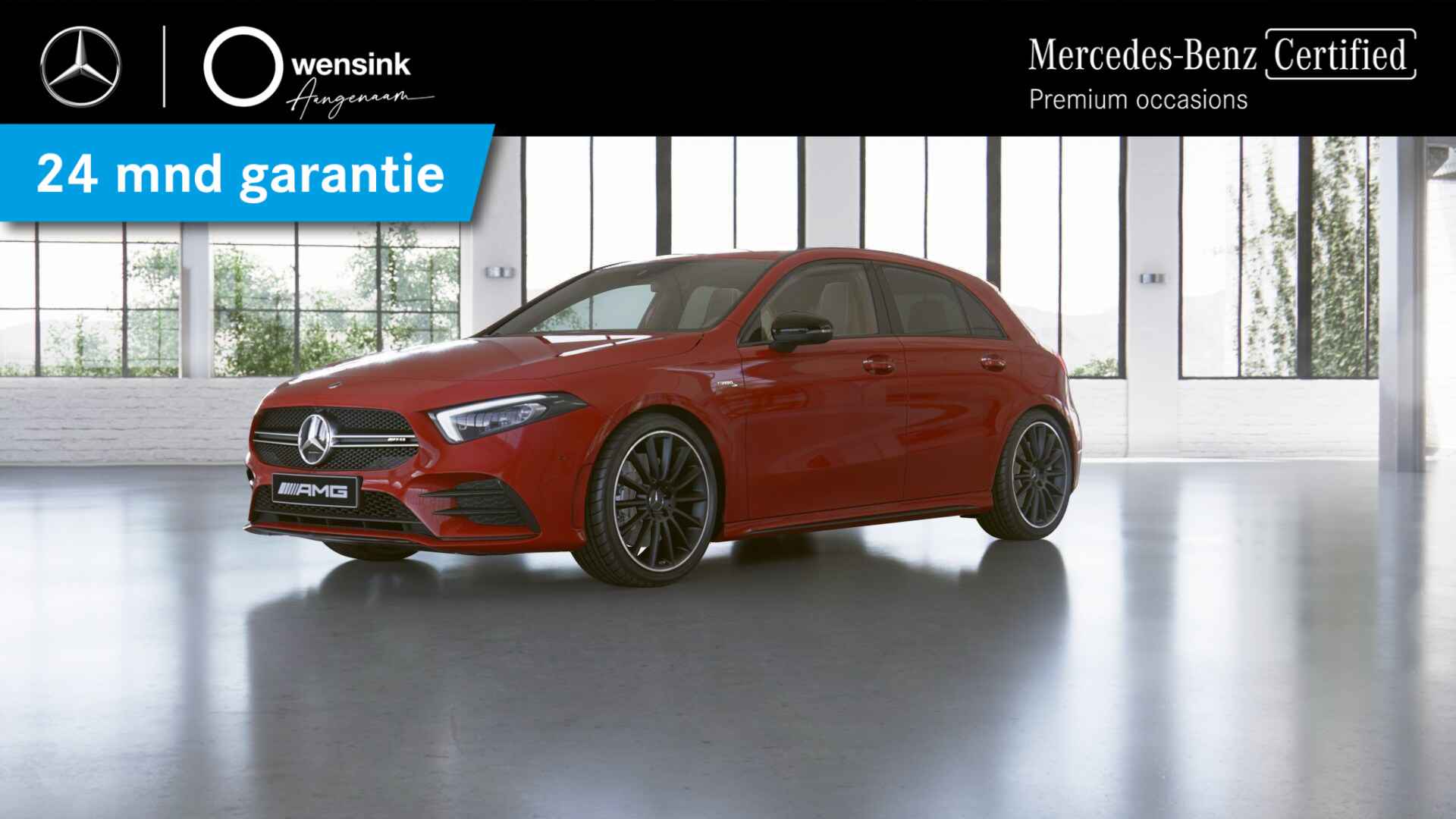 Mercedes-Benz A-klasse AMG 35 4MATIC Edition 1 | AMG | Night | Elektrische trekhaak | Lederen bekleding | Adaptief onderstel | - 14/14