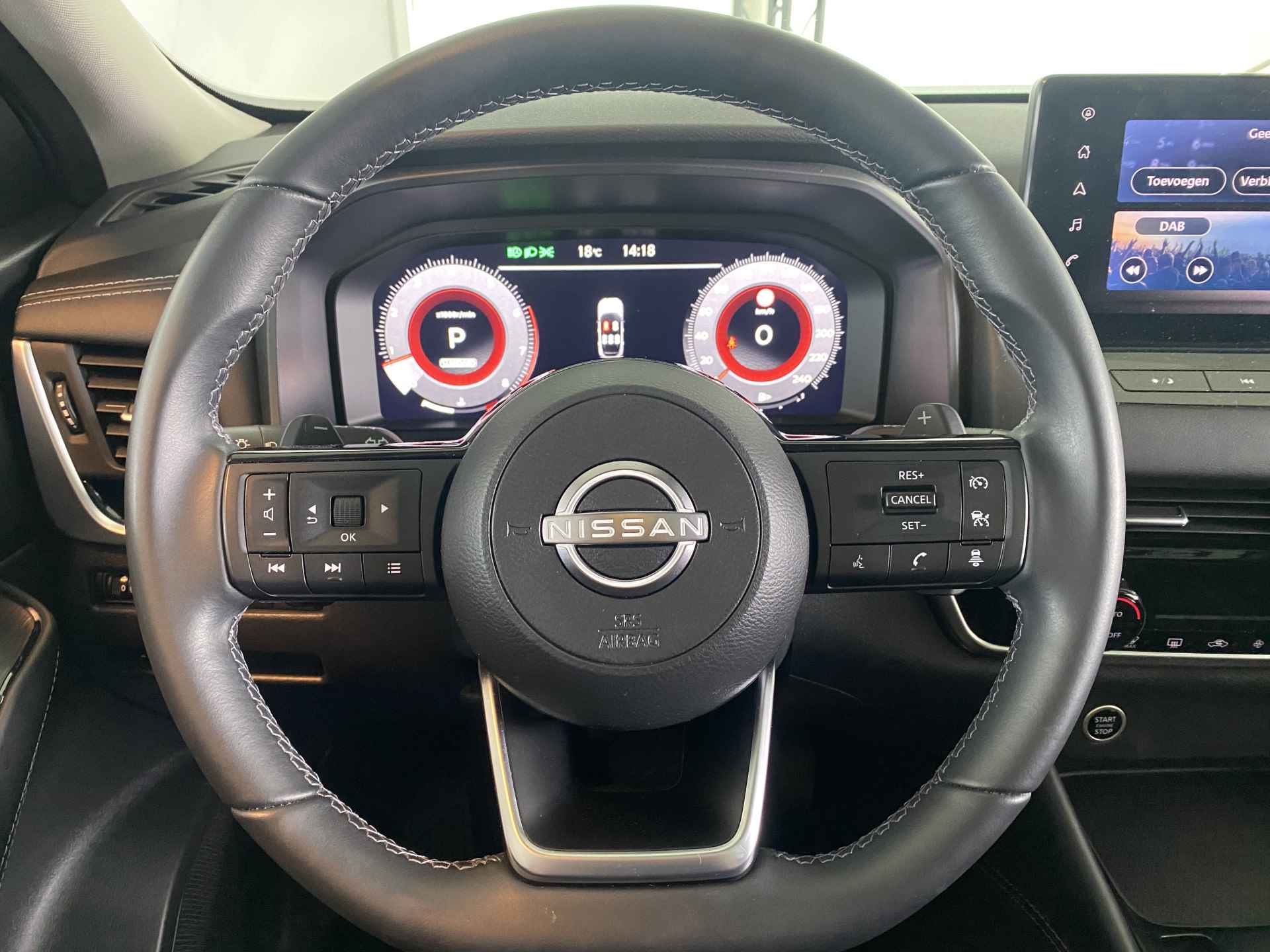 Nissan QASHQAI 1.3 MHEV Xtronic N-Connecta | Automaat | Apple Carplay | Navi | 360' Camera | - 13/45