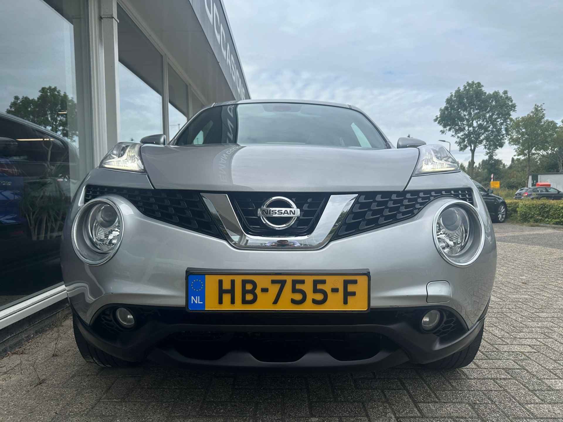 Nissan Juke 1.6 Acenta Automaat Panorama 360 cam Trekhaak Navi - 3/29