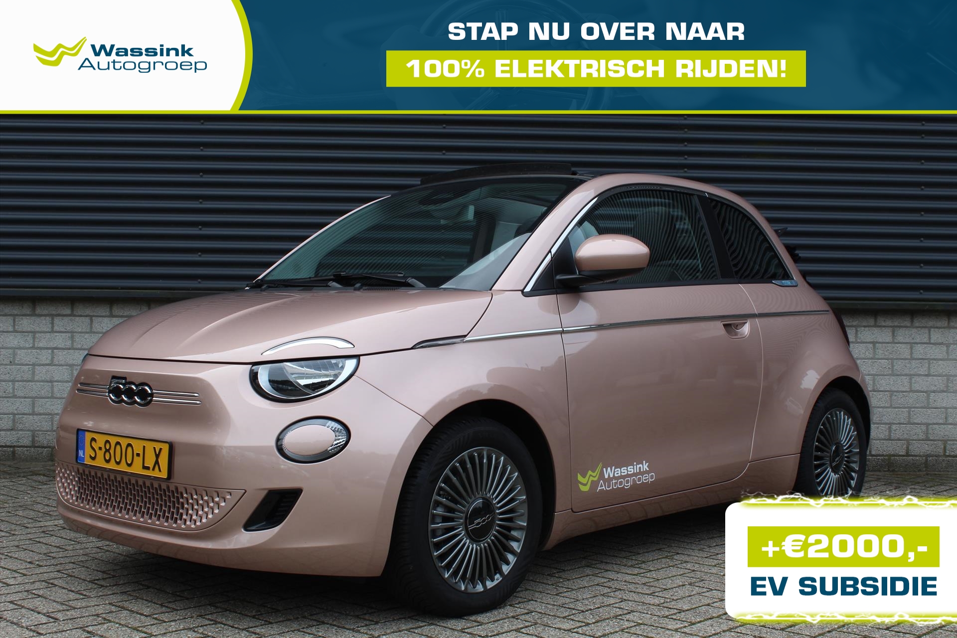 FIAT 500C 42kWh 118pk Aut Icon | Cabrio | Now Or Never Deal