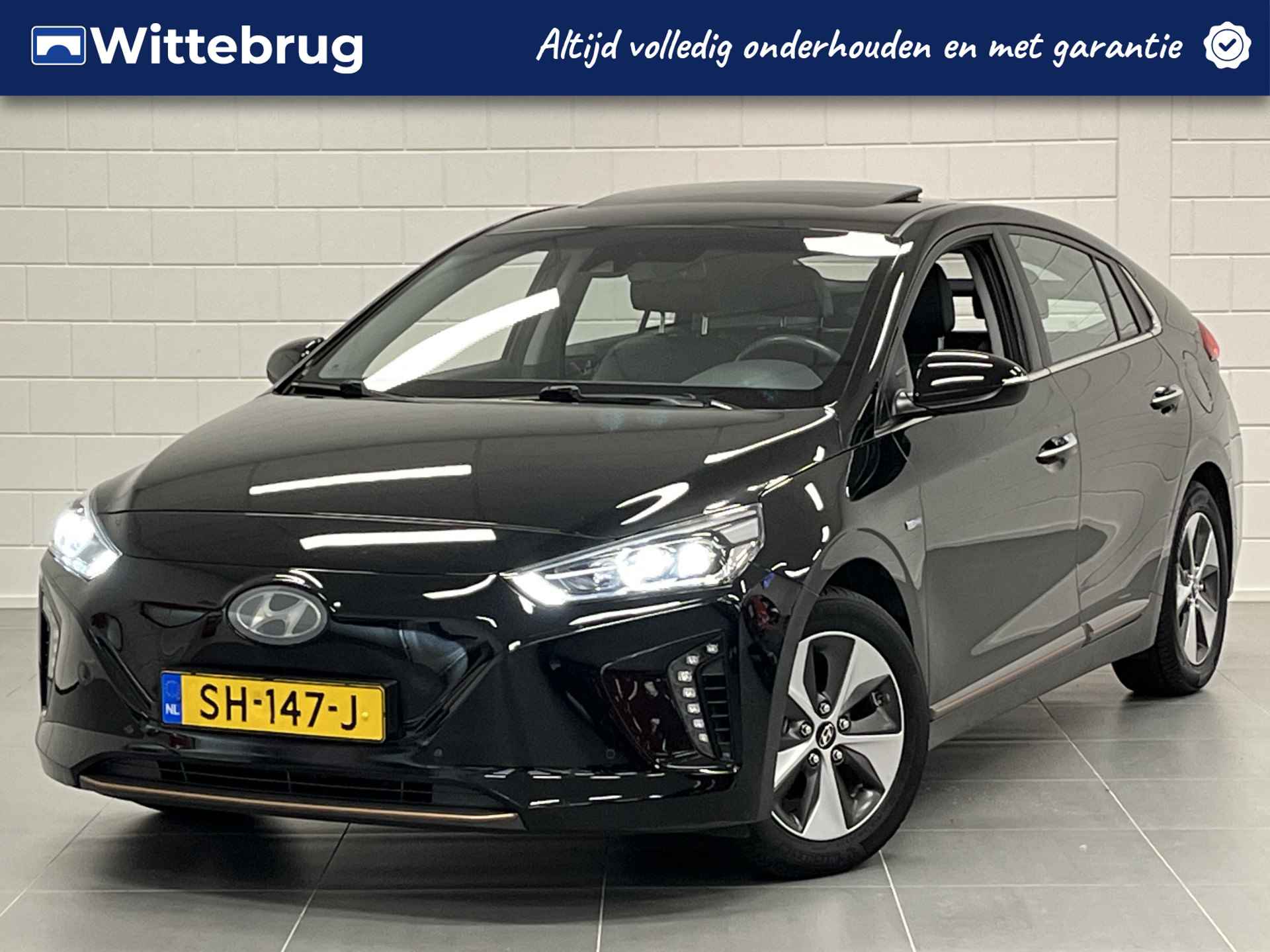 Hyundai IONIQ Premium EV SCHUIFDAK | LEDER | FULL LED | NAVIGATIE | COMPLETE AUTO!