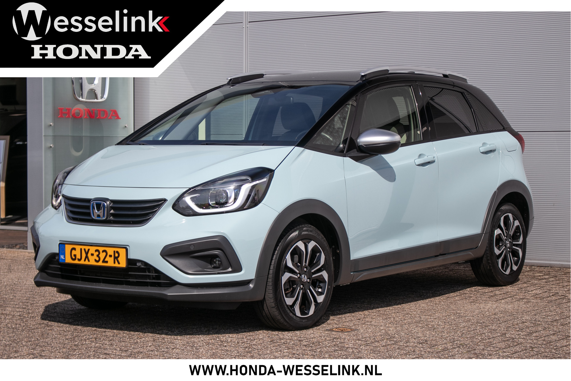 Honda Jazz 1.5 e:HEV Crosstar 2-Tone - All in rijklaarprijs | Navi | Adaptive Cruise | Apple Carpl./Android Auto