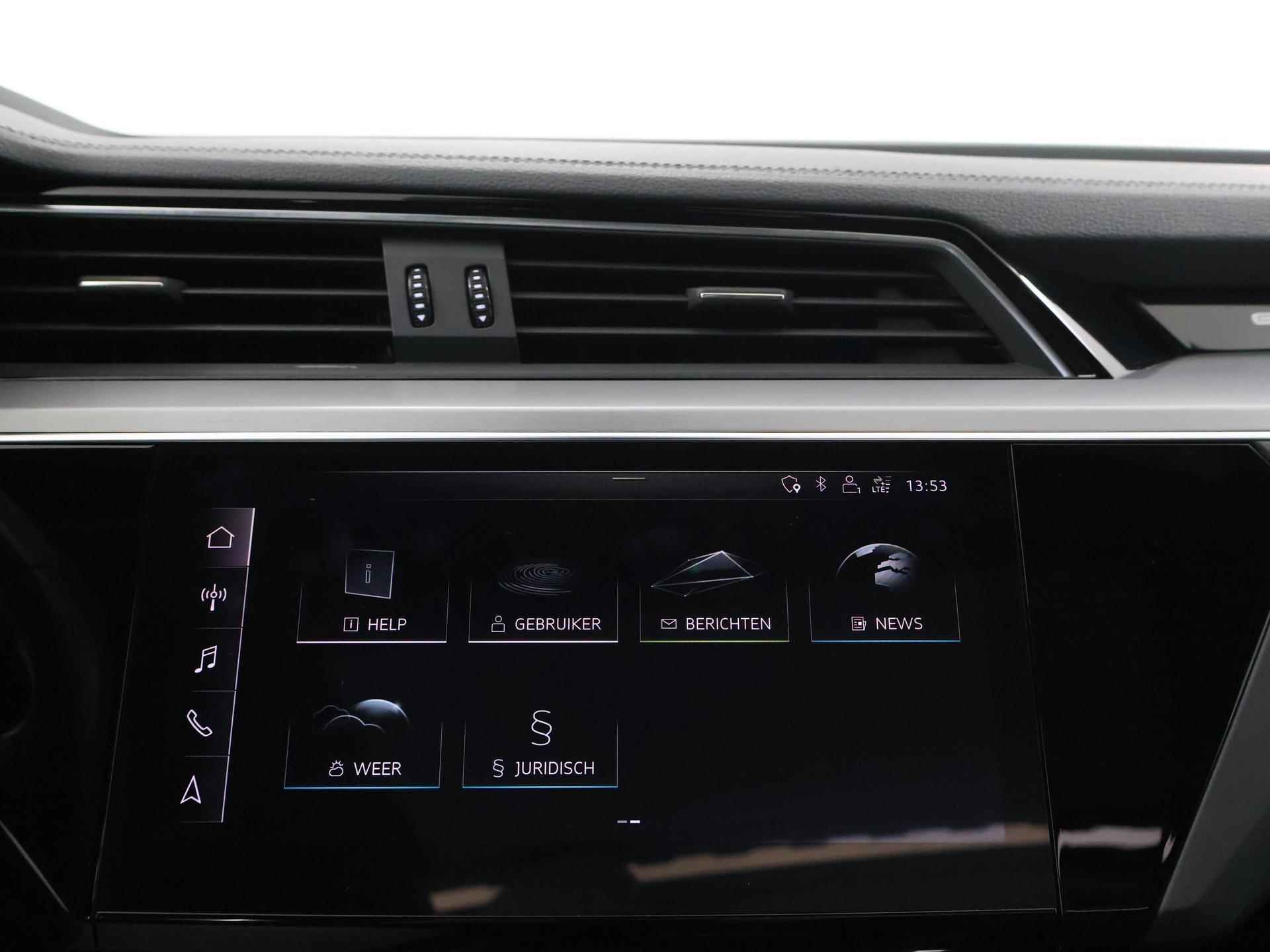 Audi e-tron e-tron 50 quattro Launch edition Black 71 kWh | Panoramadak | Climate Control | Cruise Control Adaptief | Leder | Stoelverwarming | Carplay | - 20/47