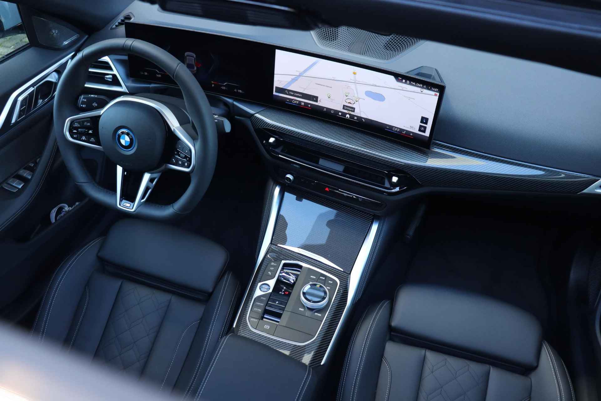 BMW i4 eDrive40 | M Sportpakket Pro | Innovation Pack | Panodak | Head-Up | Driving Assistant Prof. | Harman Kardon | Elektr. Stoelen | Laserlight | 19'' LMV - 15/41