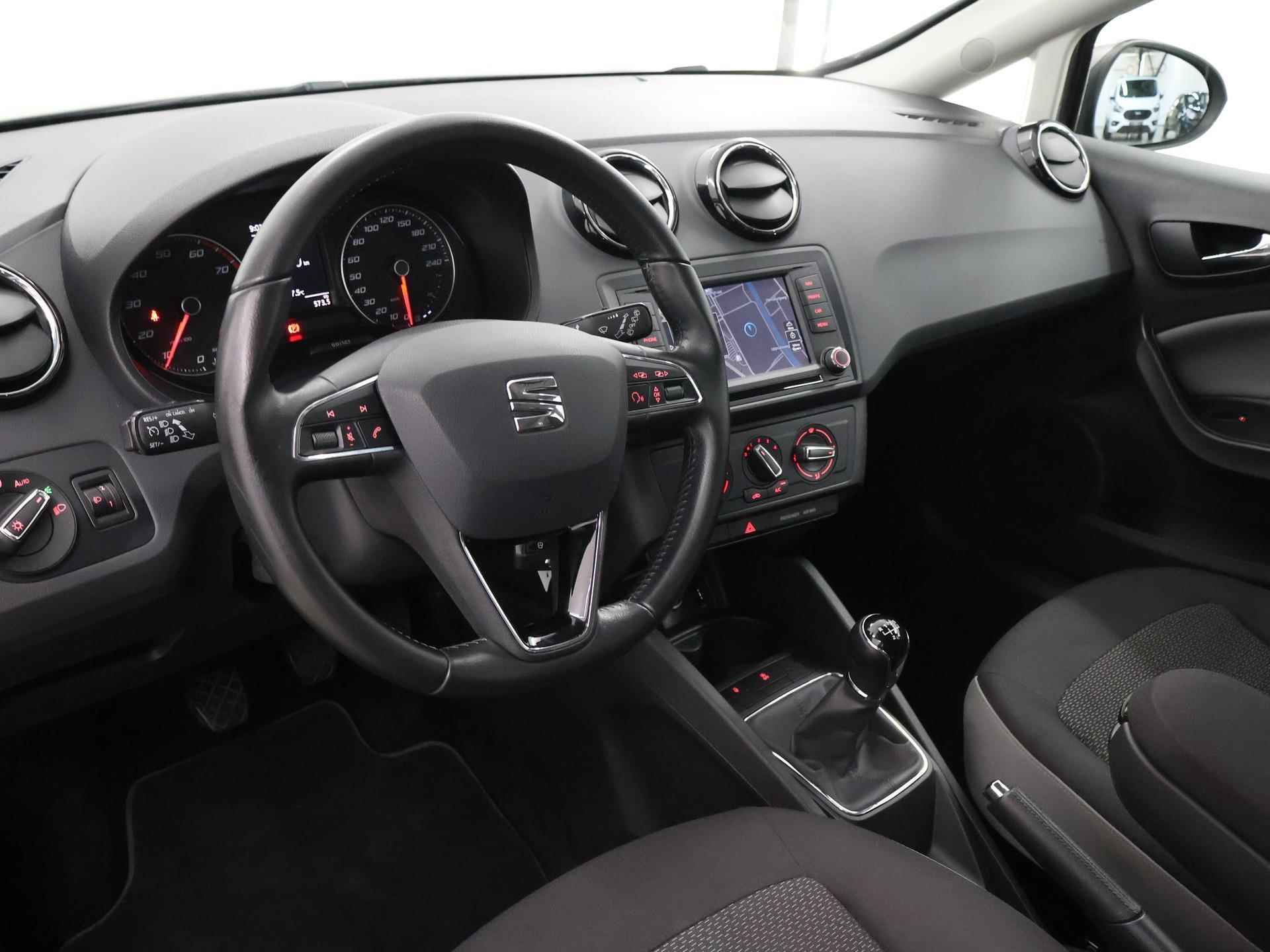 SEAT Ibiza 1.0 EcoTSI Style Connect | Navigatie | Airco | Bluetooth | Cruise control | Zwart dak (wrap) | - 8/36